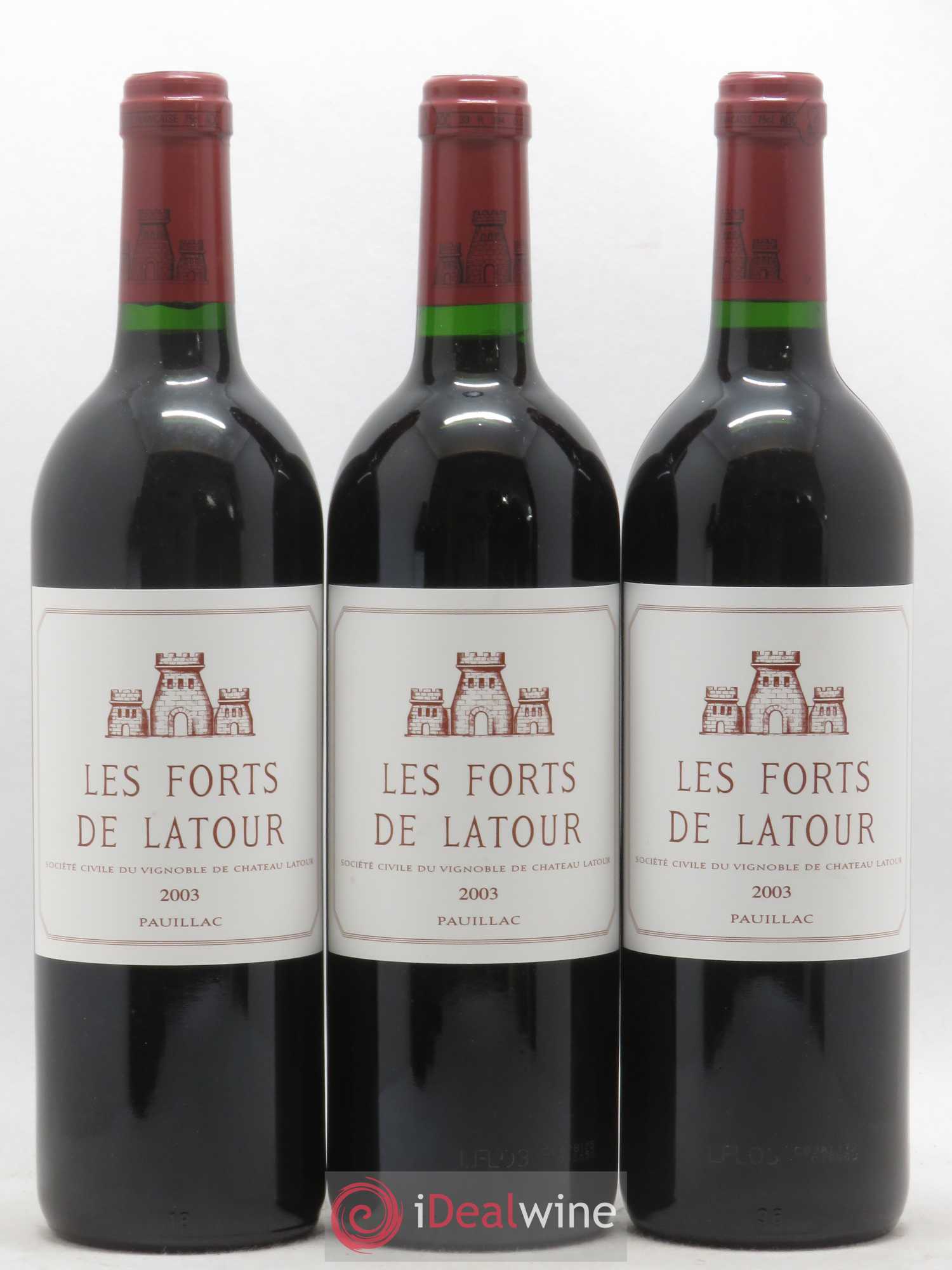 Les Forts de Latour Second Vin 2003 - Lot de 6 bouteilles - 3