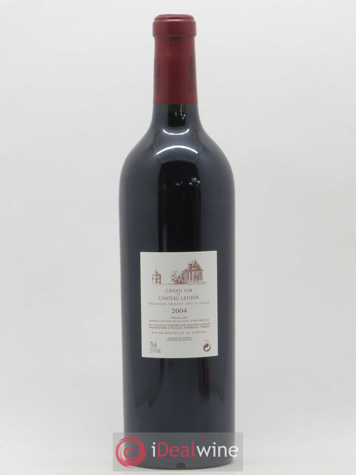 Château Latour 1er Grand Cru Classé 2004 - Lot de 1 bouteille - 1
