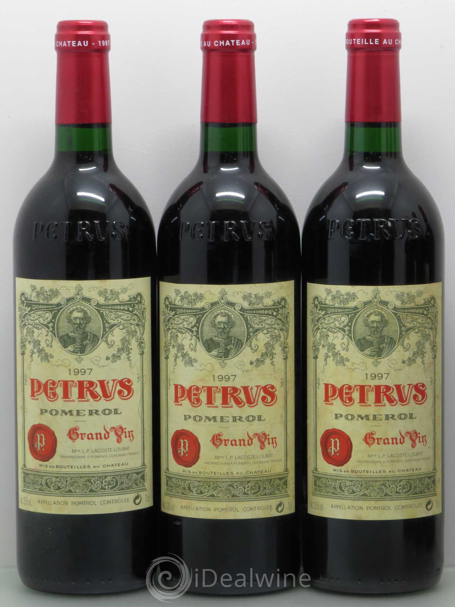 Petrus 1997 - Lot de 6 bouteilles - 1