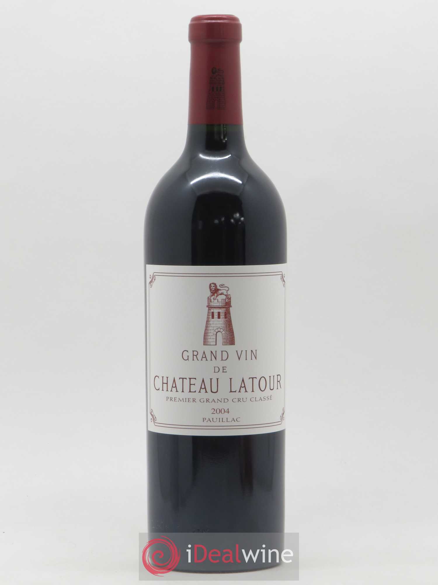 Château Latour 1er Grand Cru Classé 2004 - Lot de 1 bouteille - 0