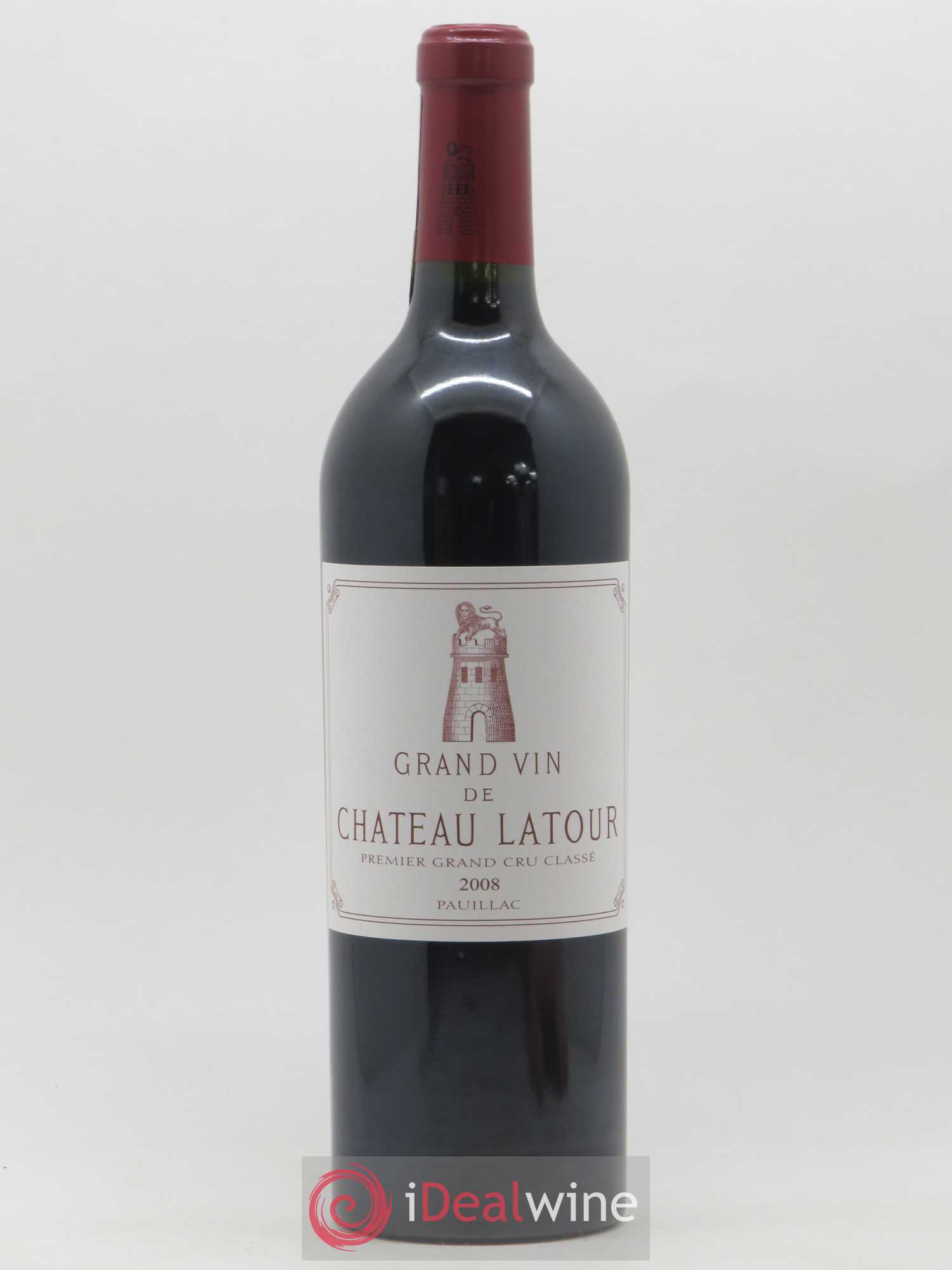 Château Latour 1er Grand Cru Classé 2008 - Lot de 1 bouteille - 0