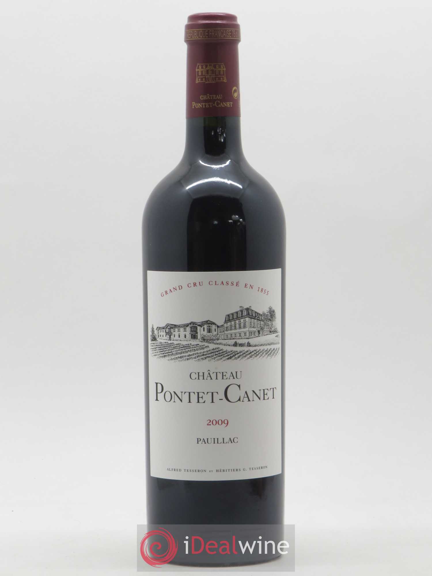 Château Pontet Canet 5ème Grand Cru Classé 2009 - Lot de 1 bouteille - 0