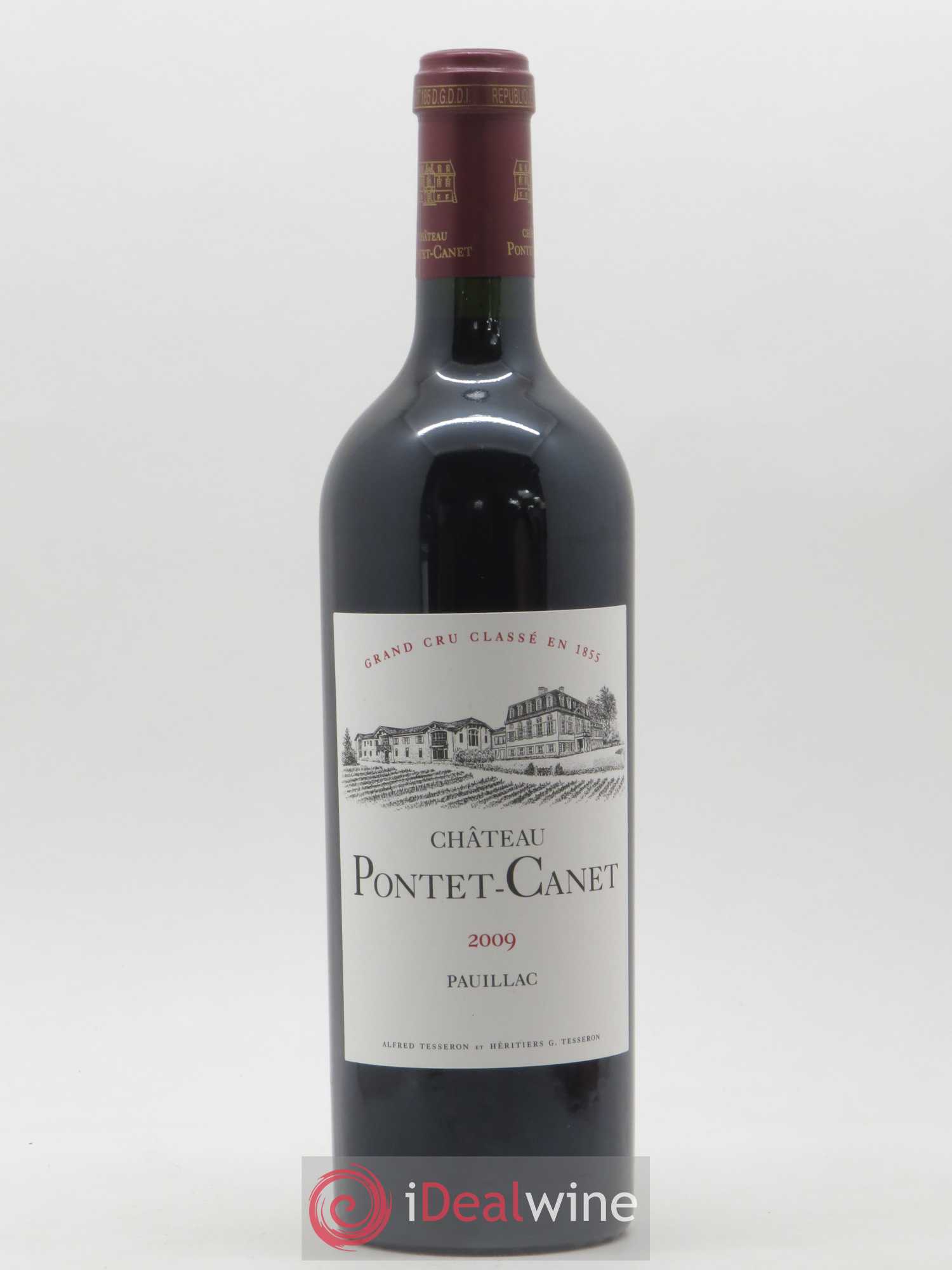 Château Pontet Canet 5ème Grand Cru Classé 2009 - Lot de 1 bouteille - 0