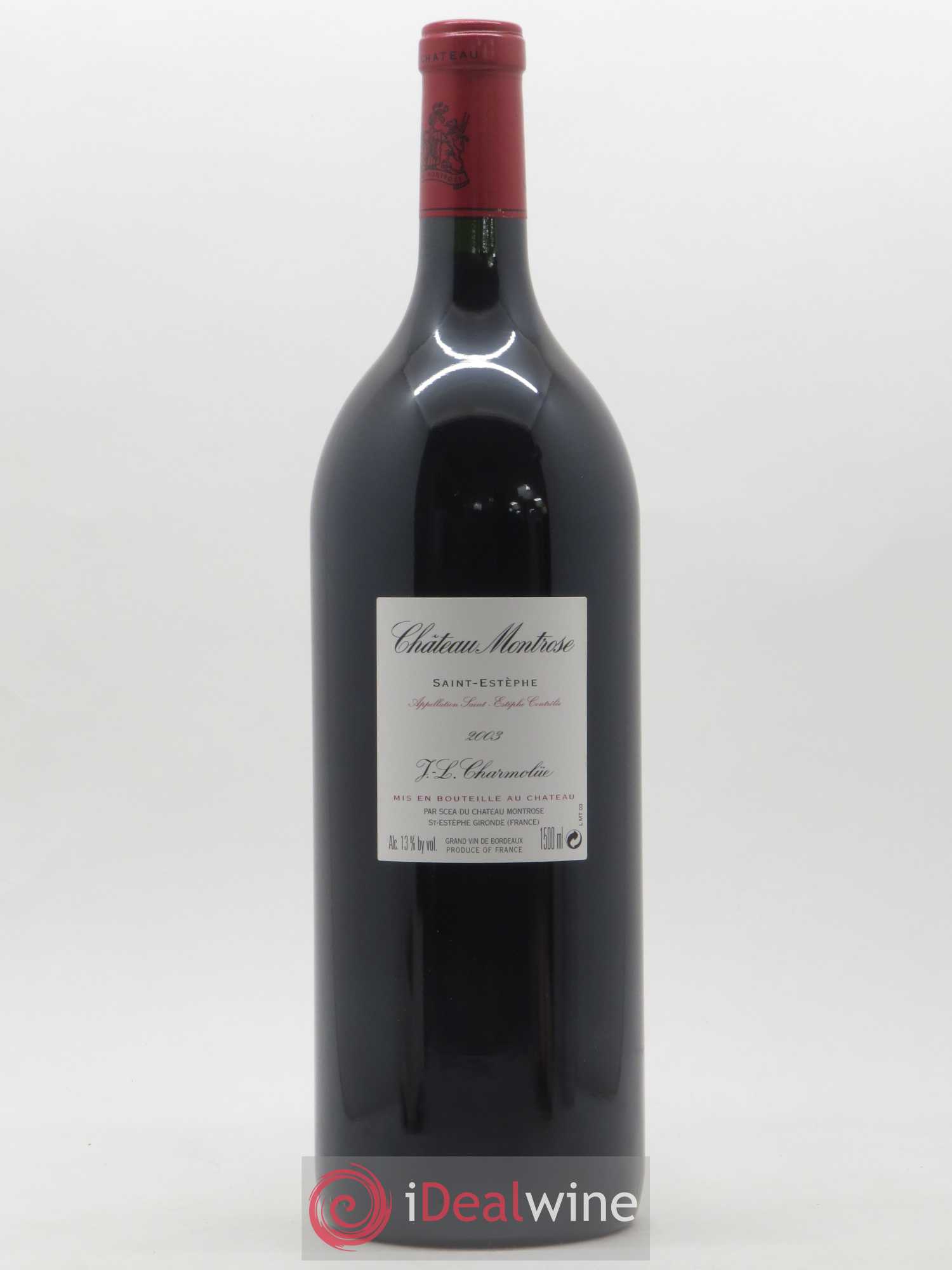 Château Montrose 2ème Grand Cru Classé 2003 - Lot de 1 magnum - 1