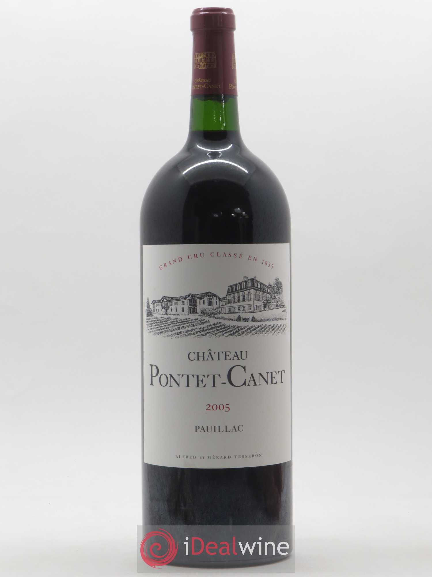 Château Pontet Canet 5ème Grand Cru Classé 2005 - Lot de 1 magnum - 0