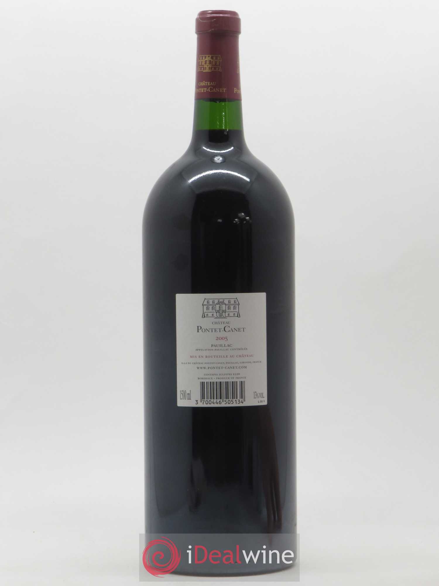 Château Pontet Canet 5ème Grand Cru Classé 2005 - Lotto di 1 magnum - 1