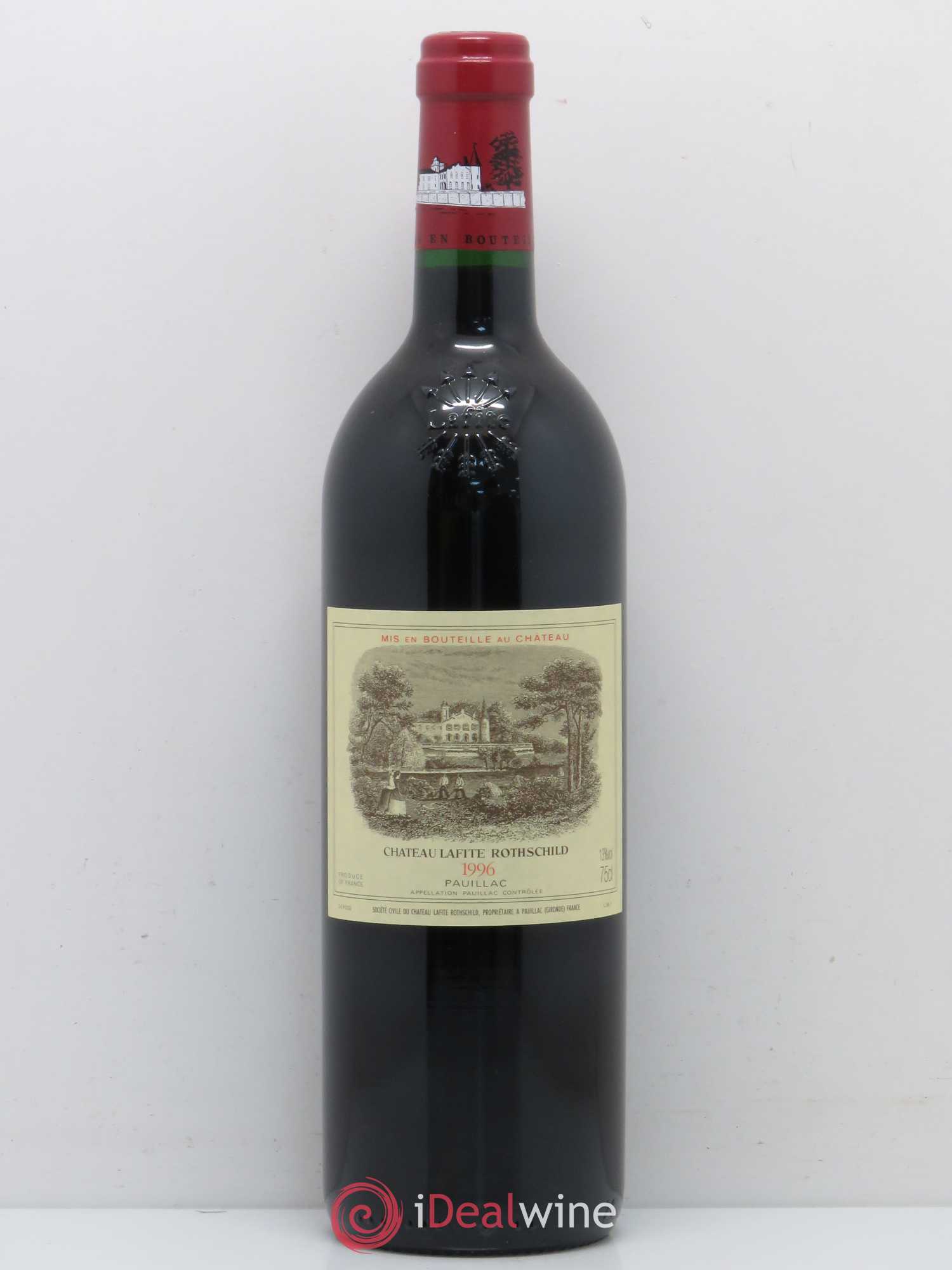Château Lafite Rothschild 1er Grand Cru Classé 1996 - Lot de 1 bouteille - 0