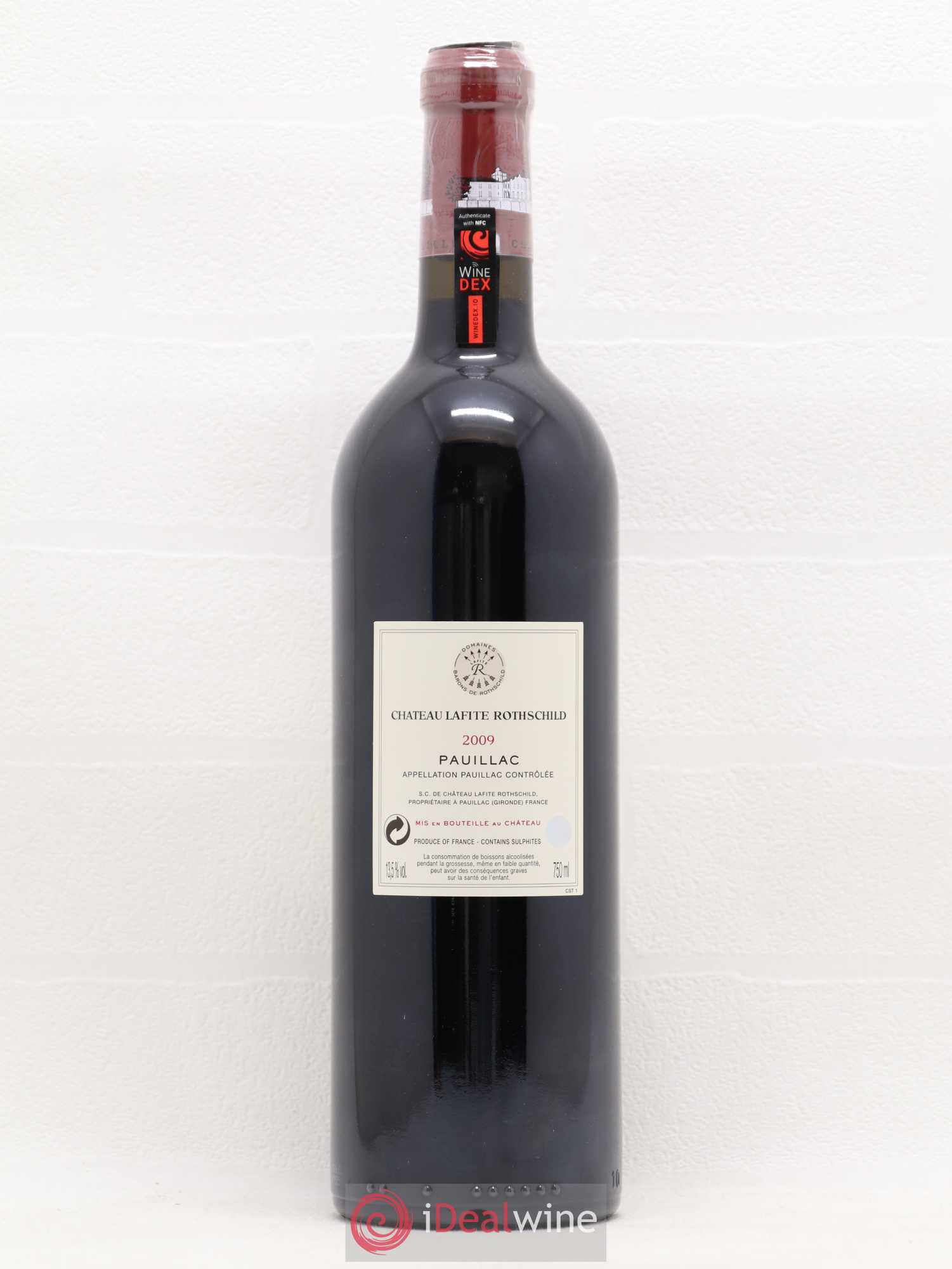 Château Lafite Rothschild 1er Grand Cru Classé 2009 - Lot de 1 bouteille - 1