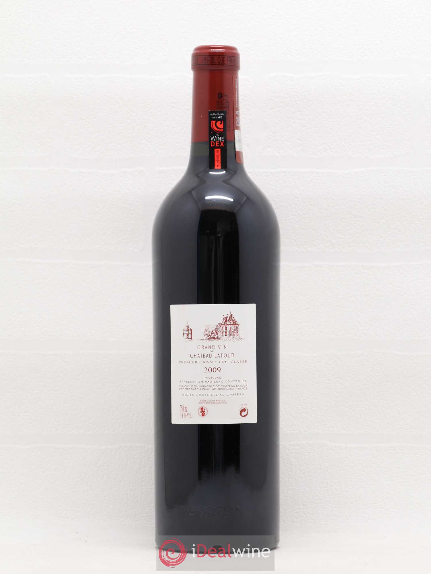Château Latour 1er Grand Cru Classé 2009 - Lot de 1 bouteille - 1