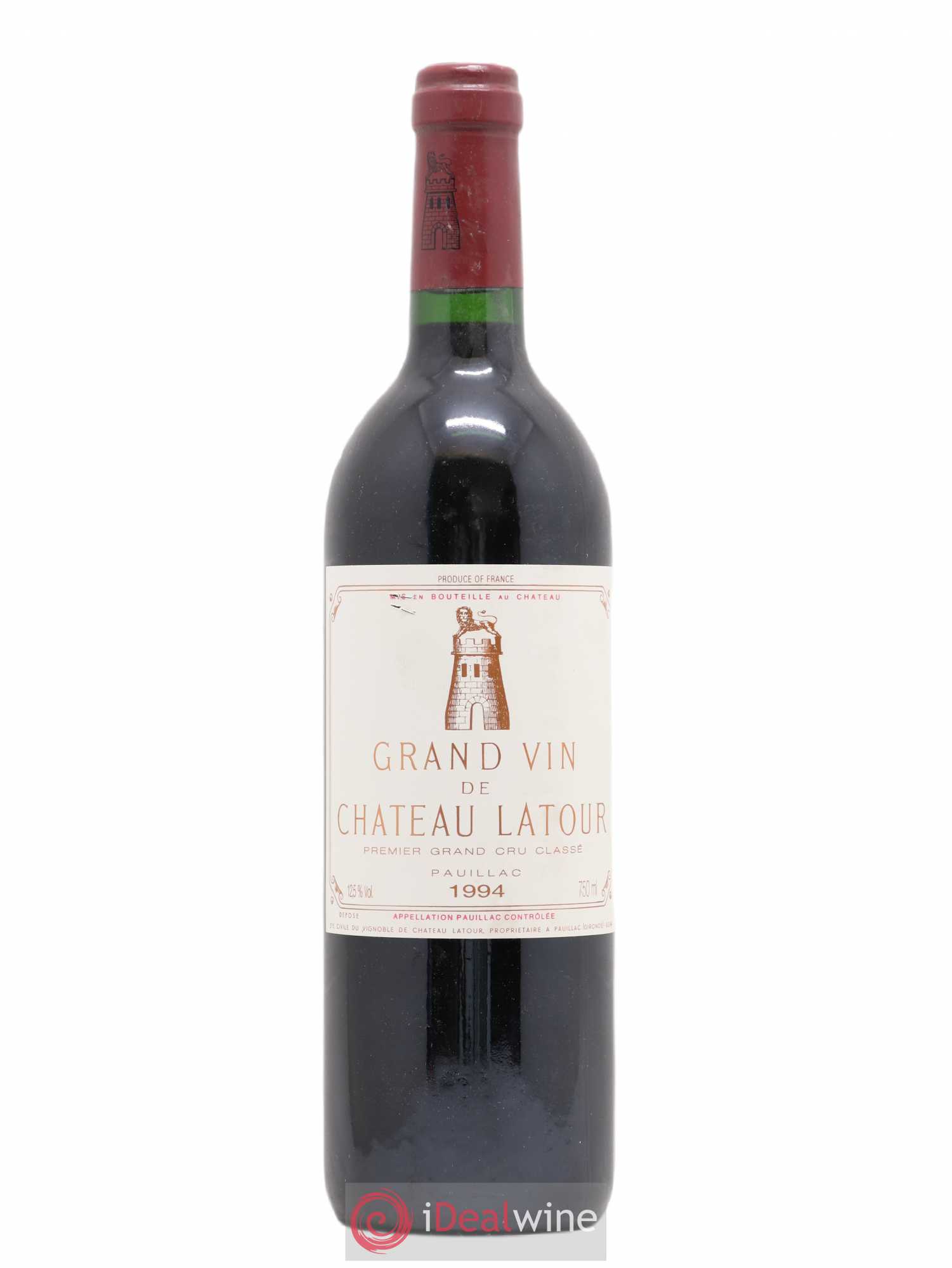 Château Latour 1er Grand Cru Classé 1994 - Lot de 1 bouteille - 0