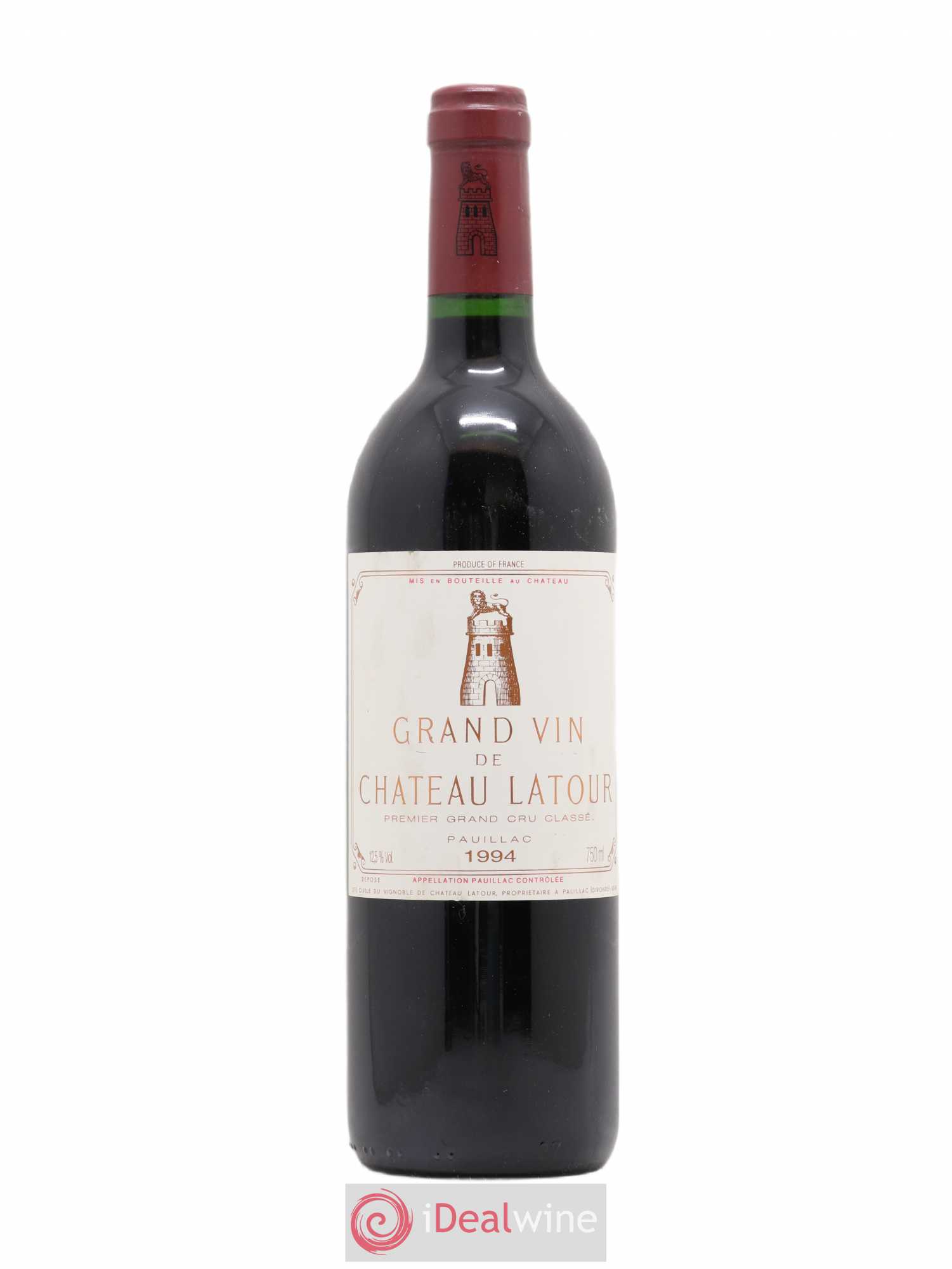 Château Latour 1er Grand Cru Classé 1994 - Lot de 1 bouteille - 0