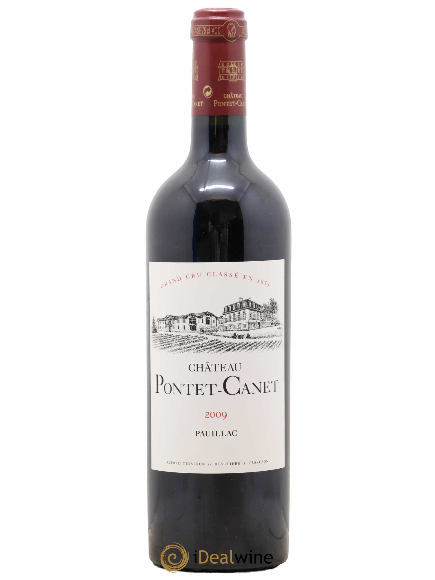 Château Pontet Canet 5ème Grand Cru Classé 2009 - Lot de 1 bouteille - 0