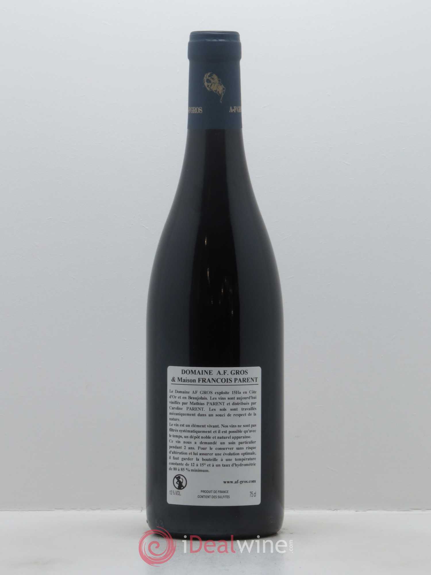 Bourgogne A.-F. Gros 2016 - Lot de 1 bouteille - 1