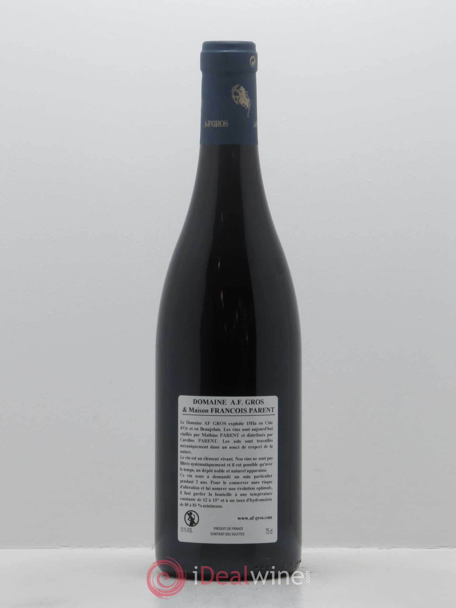 Vosne-Romanée Aux Reas A.-F. Gros 2016 - Lot de 1 bouteille - 1