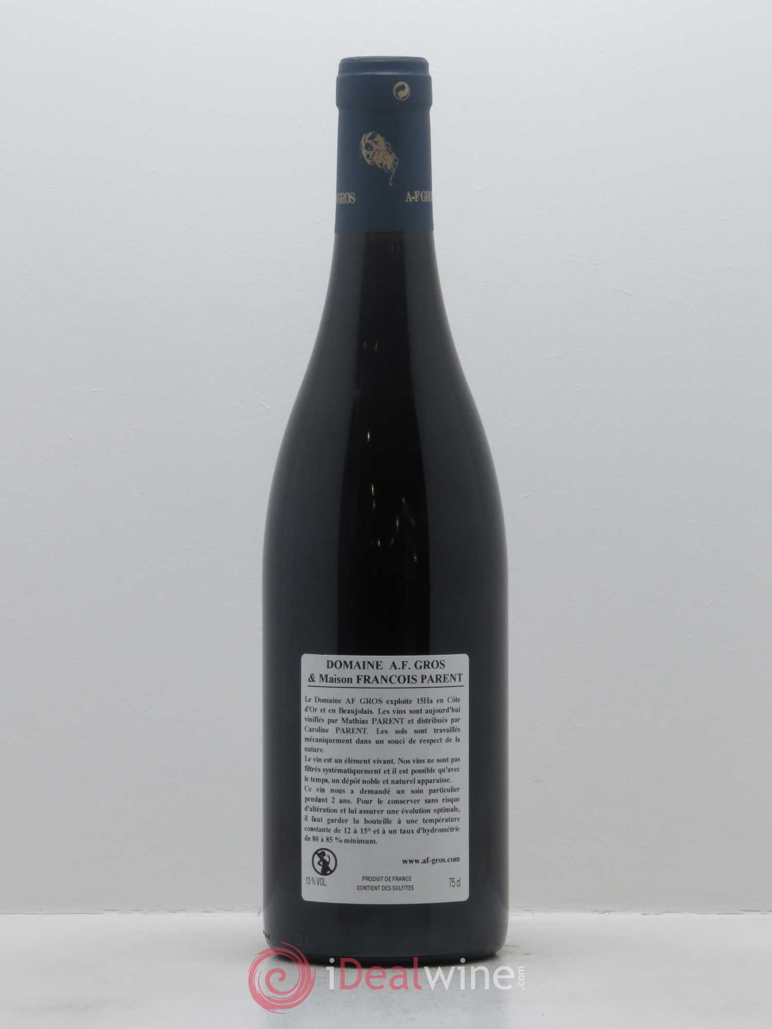 Pommard 1er Cru Les Chanlins A.-F. Gros 2016 - Lot de 1 bouteille - 1
