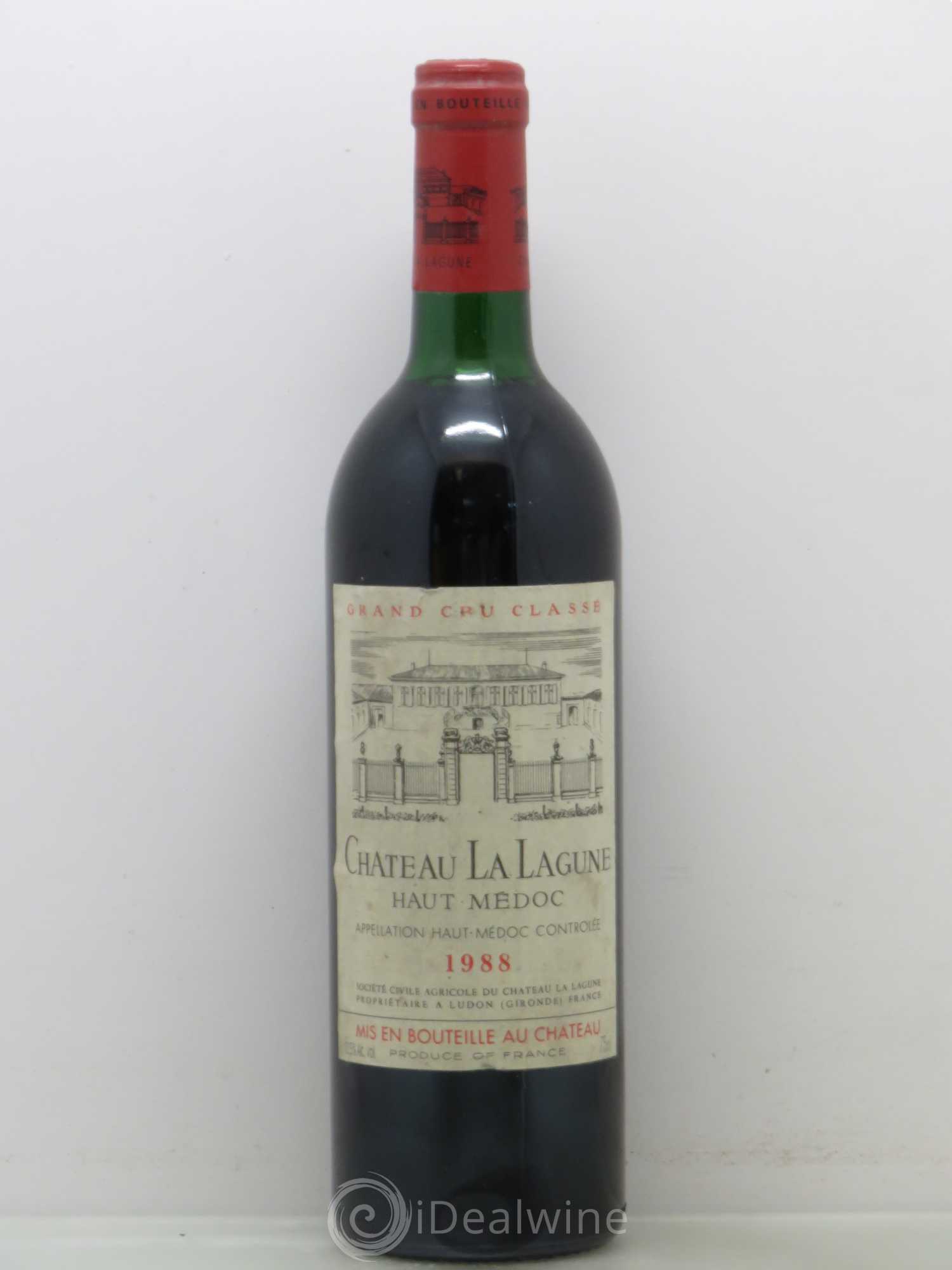 Château la Lagune 3ème Grand Cru Classé 1988 - Lot de 1 bouteille - 0