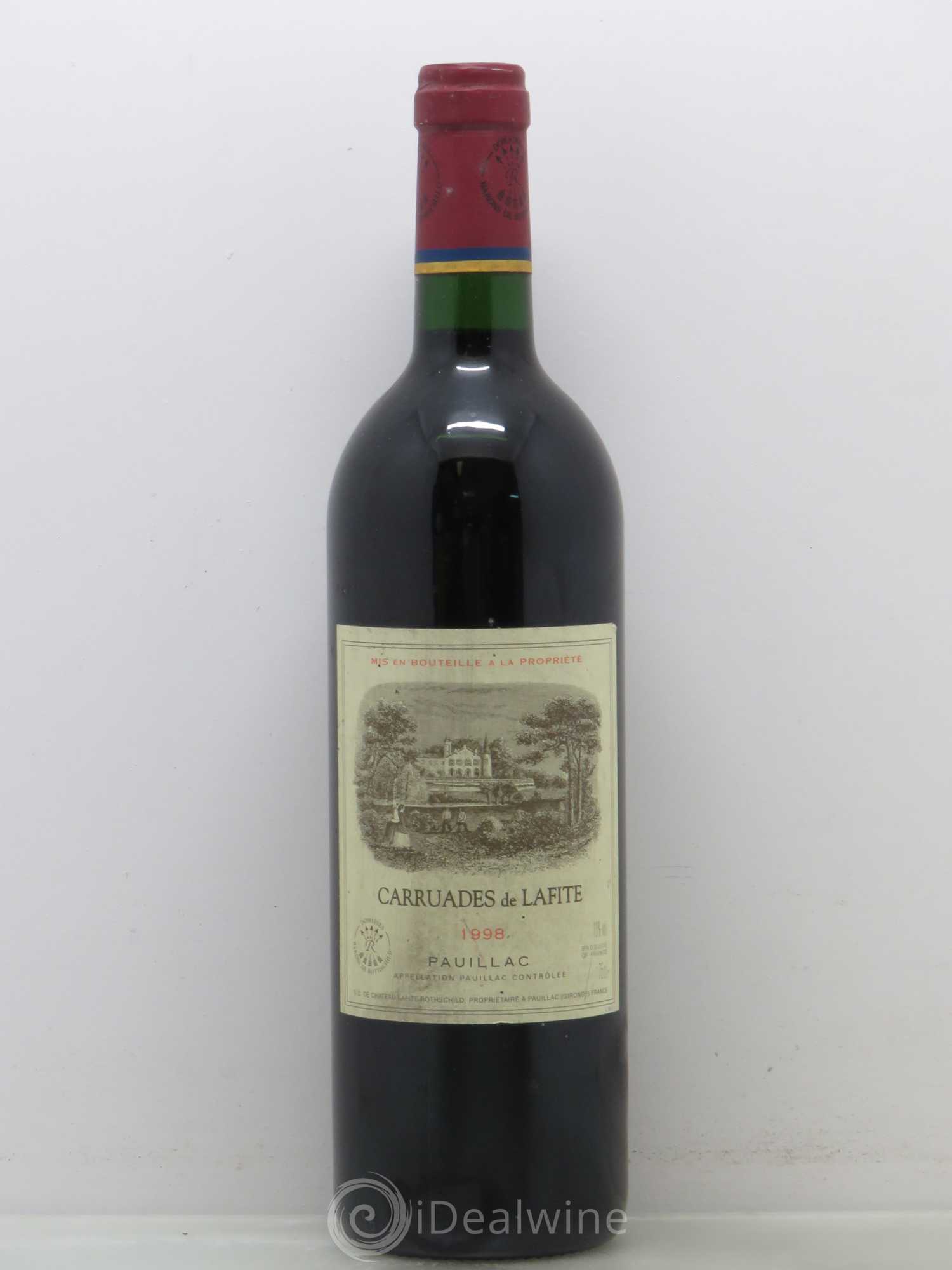 Carruades de Lafite Rothschild Second Vin 1998 - Lot de 1 bouteille - 0