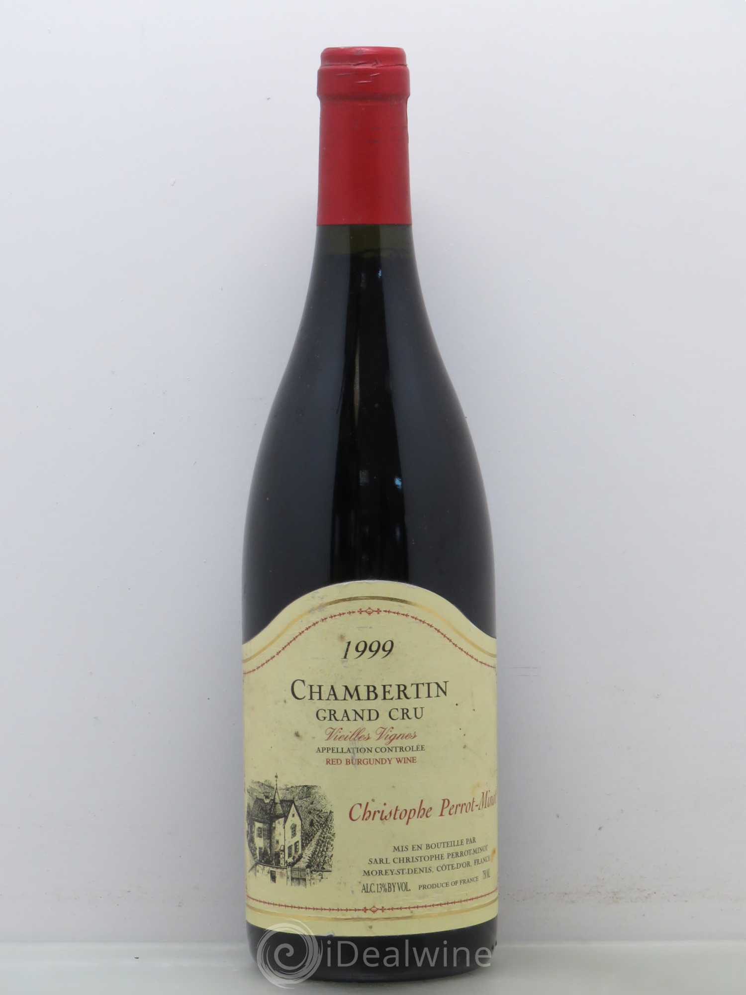 Chambertin Grand Cru Vieilles vigne - Perrot Minot 1999 - Posten von 1 Flasche - 0