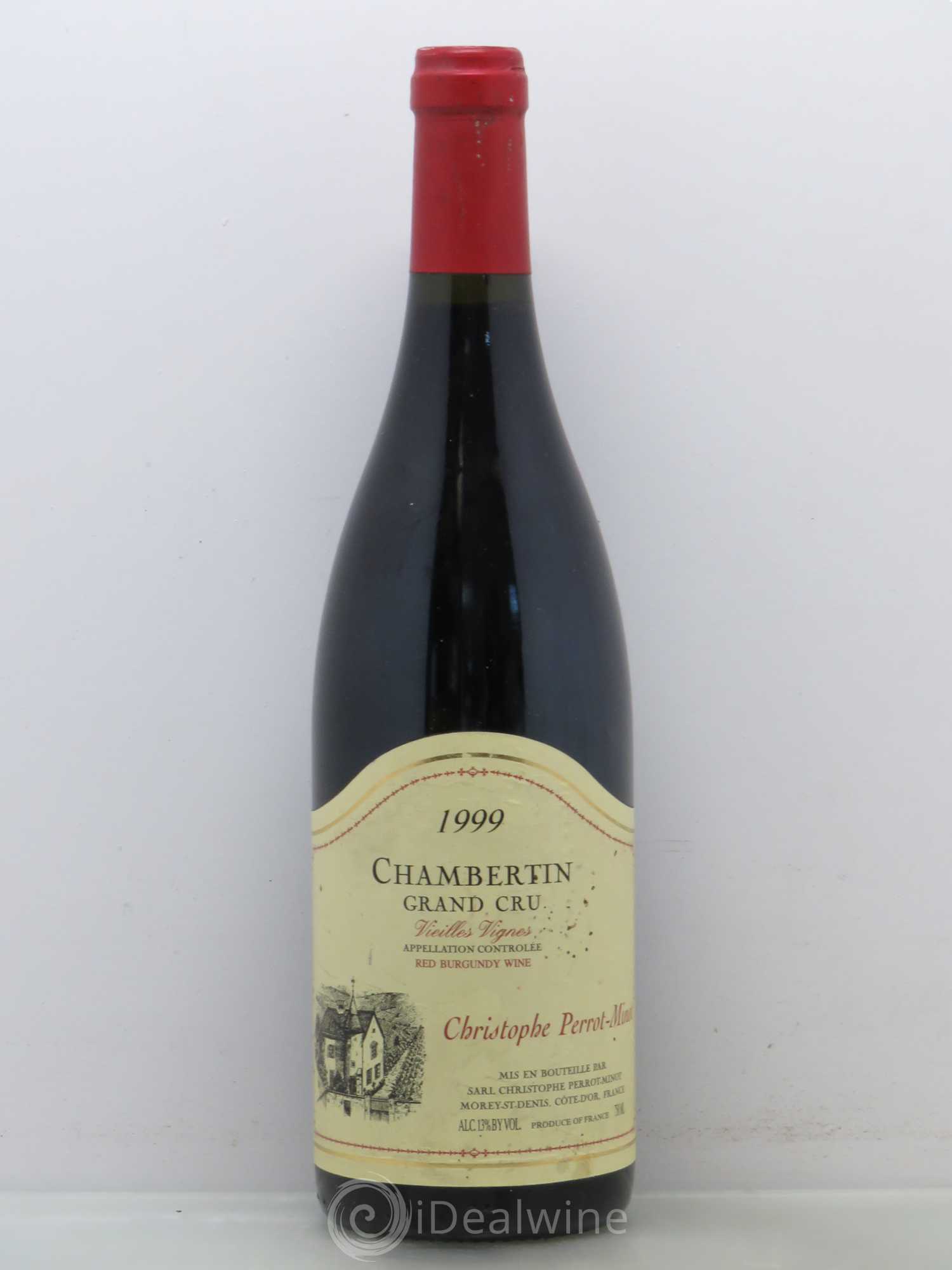 Chambertin Grand Cru Vieilles vigne - Perrot Minot 1999 - Posten von 1 Flasche - 0