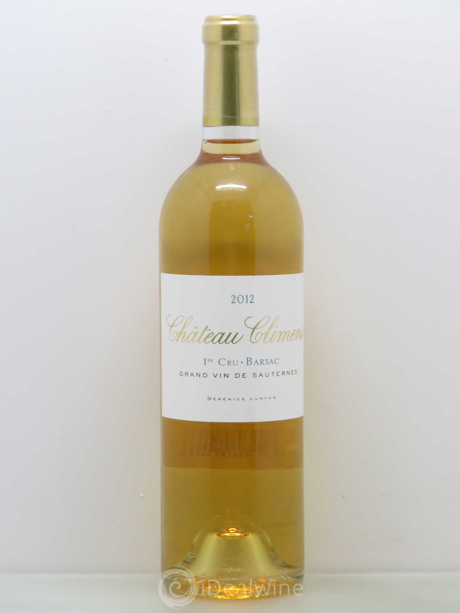 Château Climens 1er Grand Cru Classé 2012 - Lotto di 1 bottiglia - 0