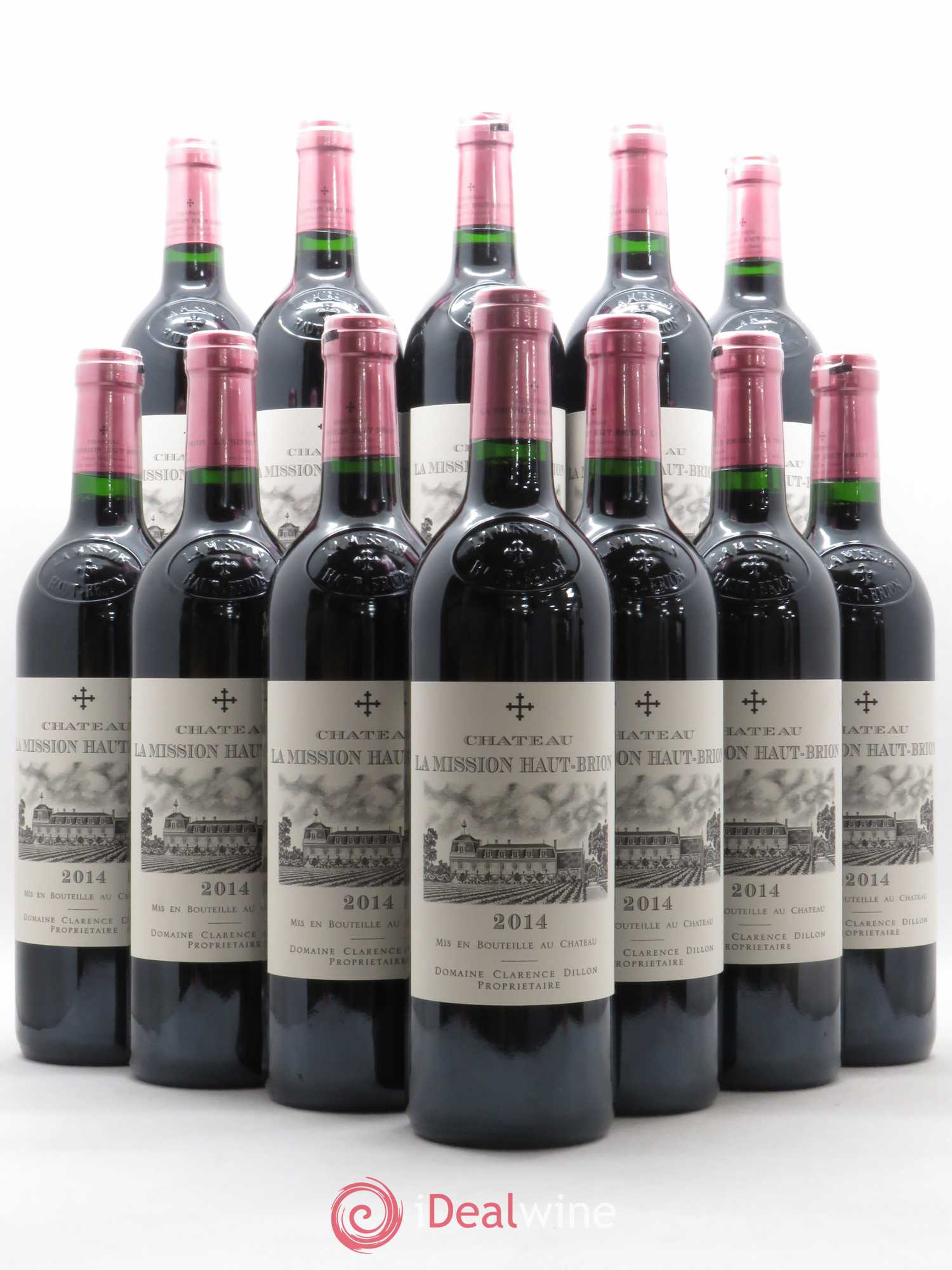 Château la Mission Haut-Brion Cru Classé de Graves 2014 - Lot de 12 bouteilles - 0