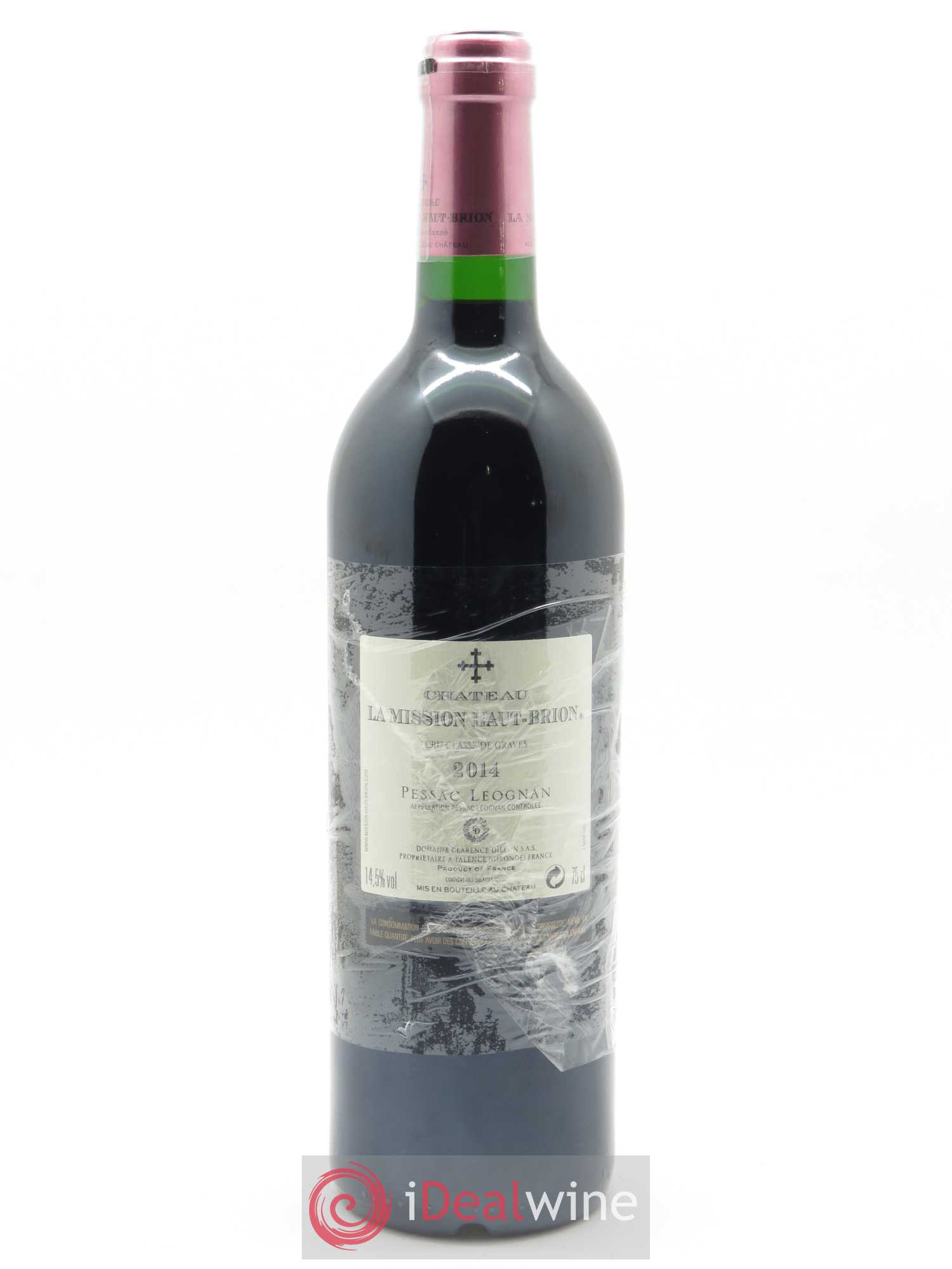 Château la Mission Haut-Brion Cru Classé de Graves 2014 - Lot de 1 bouteille - 1