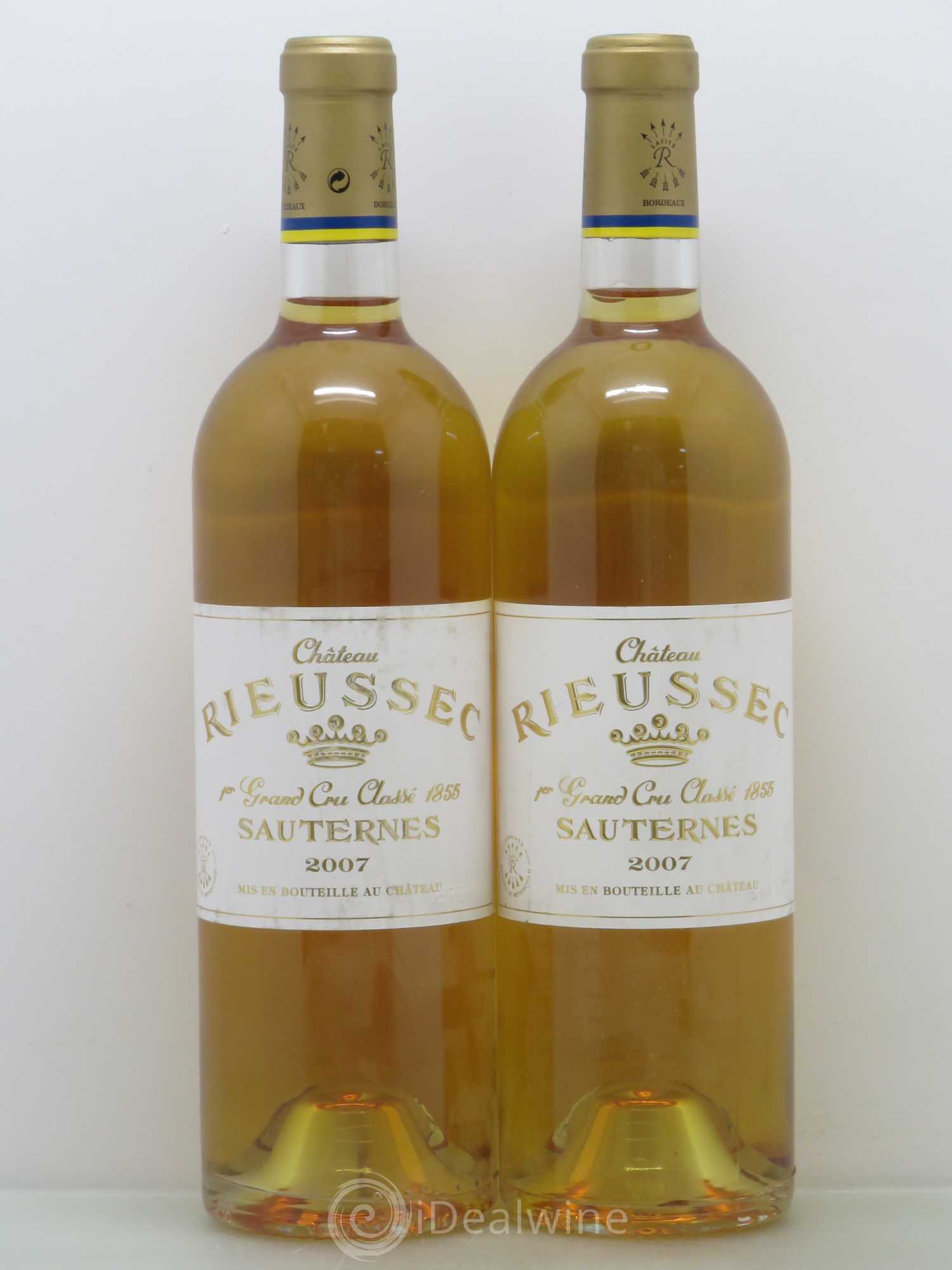 Château Rieussec 1er Grand Cru Classé 2007 - Lotto di 2 bottiglie - 0