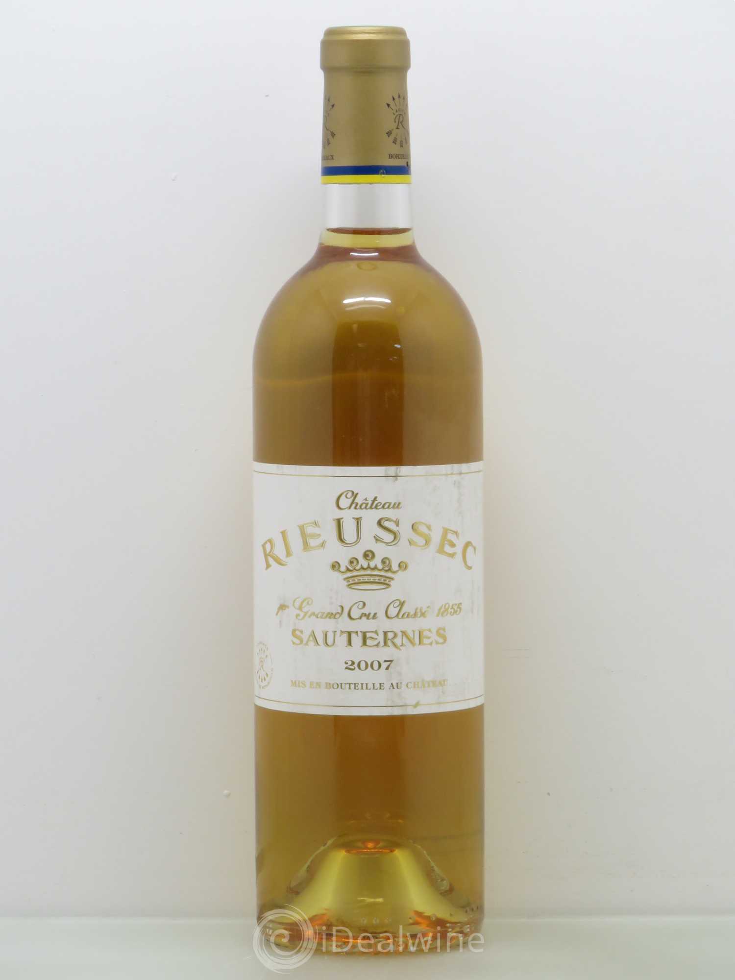 Château Rieussec 1er Grand Cru Classé 2007 - Posten von 1 Flasche - 0