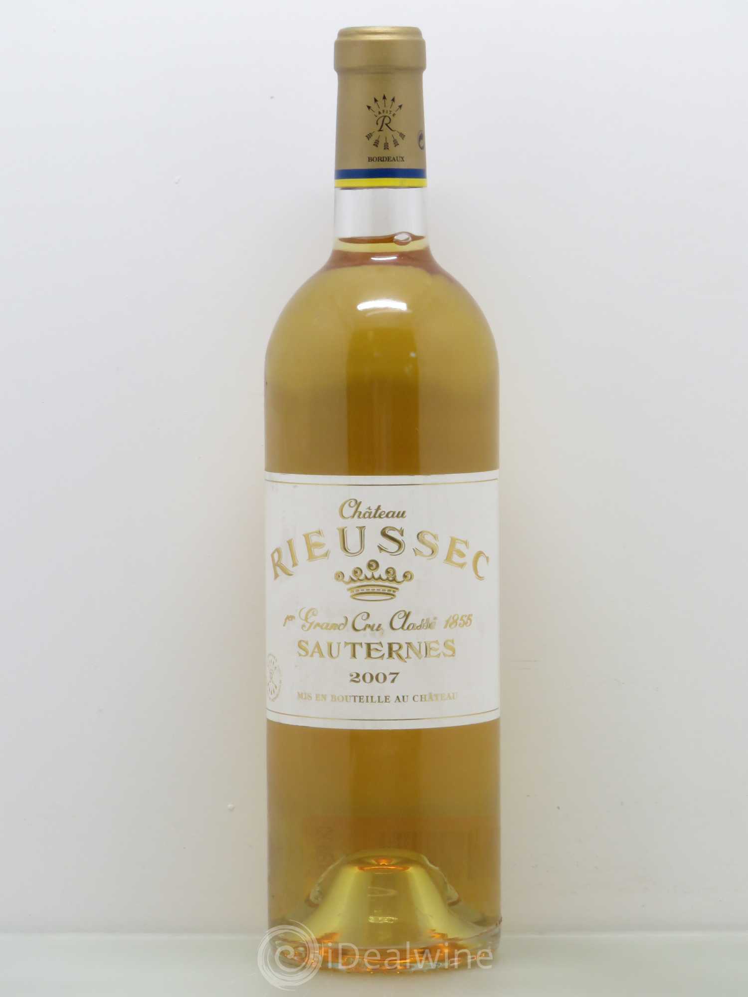 Château Rieussec 1er Grand Cru Classé 2007 - Posten von 1 Flasche - 0
