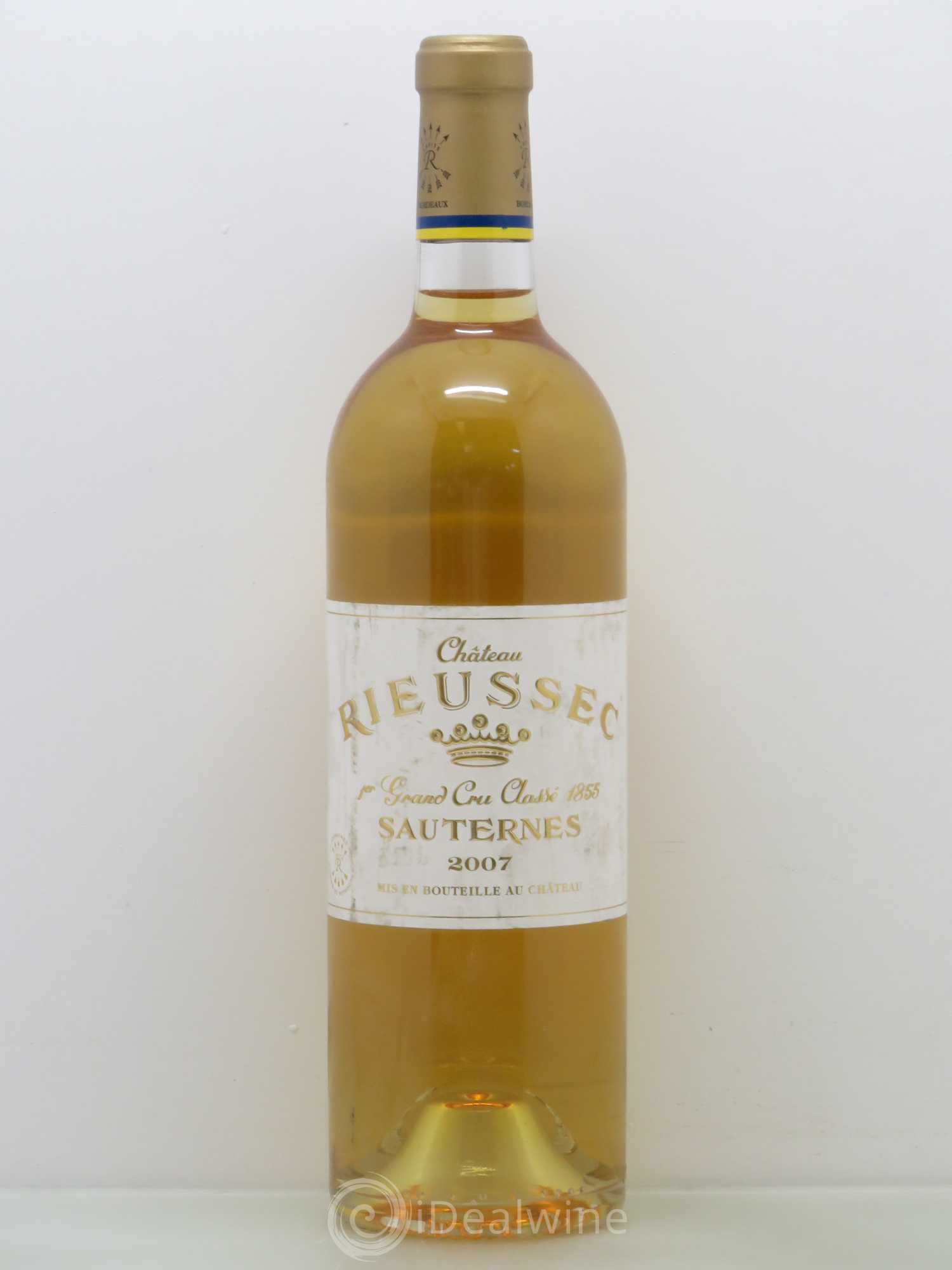 Château Rieussec 1er Grand Cru Classé 2007 - Posten von 1 Flasche - 0