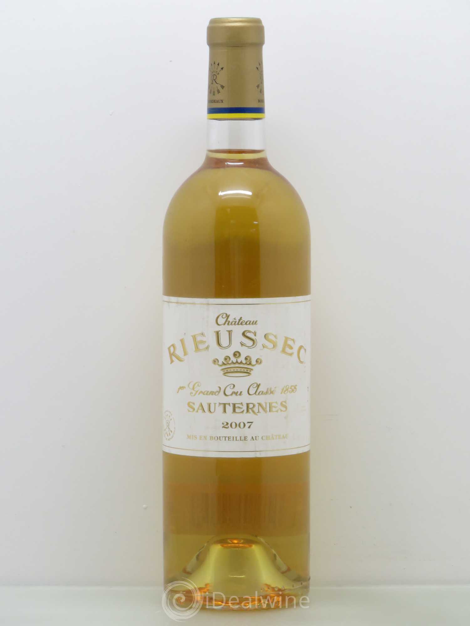 Château Rieussec 1er Grand Cru Classé 2007 - Posten von 1 Flasche - 0