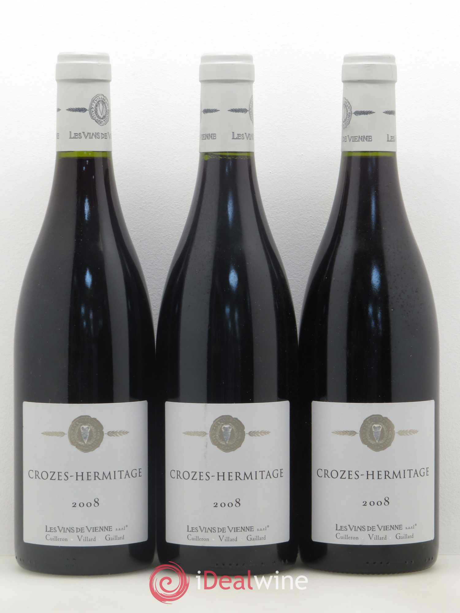 Crozes-Hermitage Les Vins de Vienne 2008 - Posten von 5 Flaschen - 1