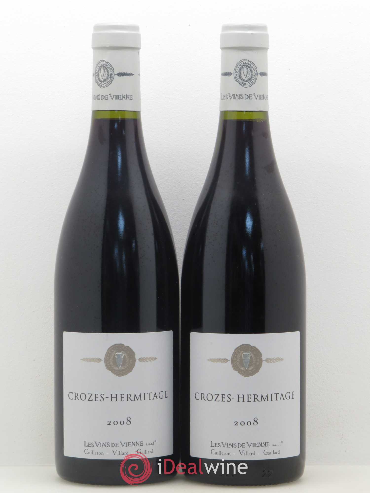 Crozes-Hermitage Les Vins de Vienne 2008 - Posten von 5 Flaschen - 2