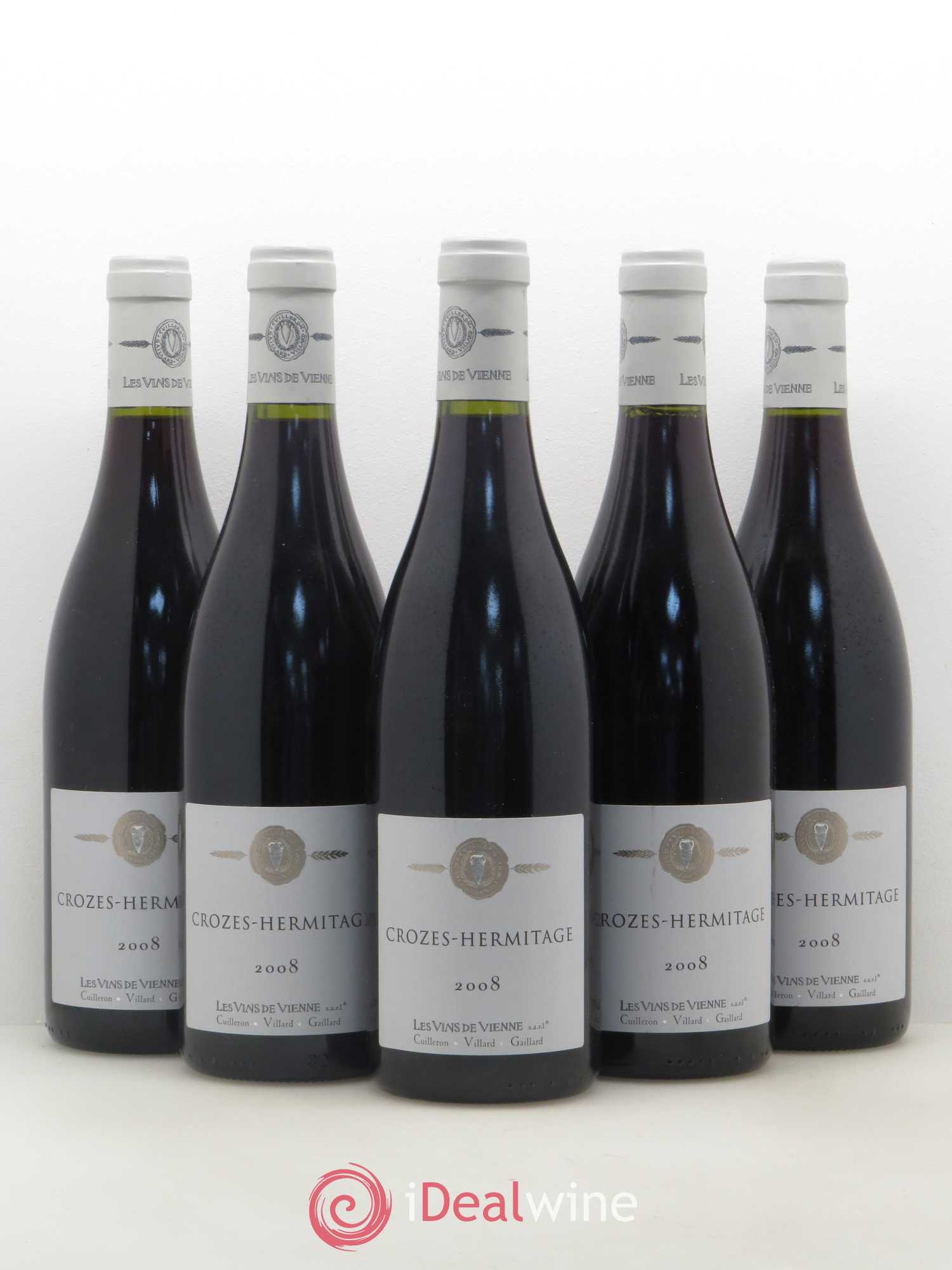 Crozes-Hermitage Les Vins de Vienne 2008 - Posten von 5 Flaschen - 0