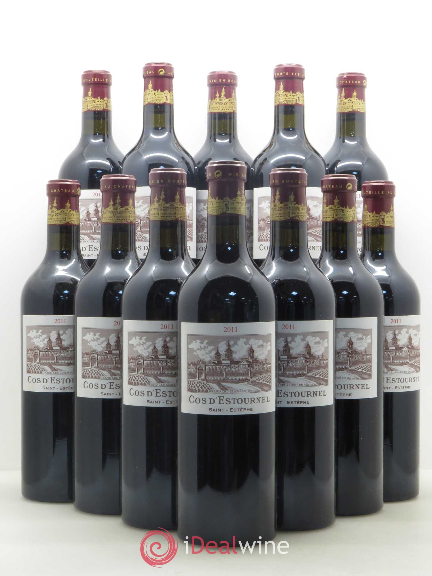 Cos d'Estournel 2ème Grand Cru Classé 2011 - Lot de 12 bouteilles - 0