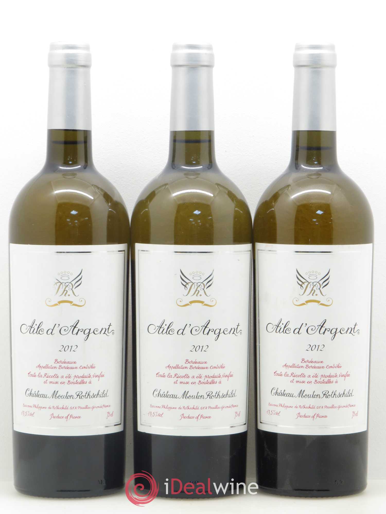 Aile d'Argent 2012 - Lot de 3 bouteilles - 0