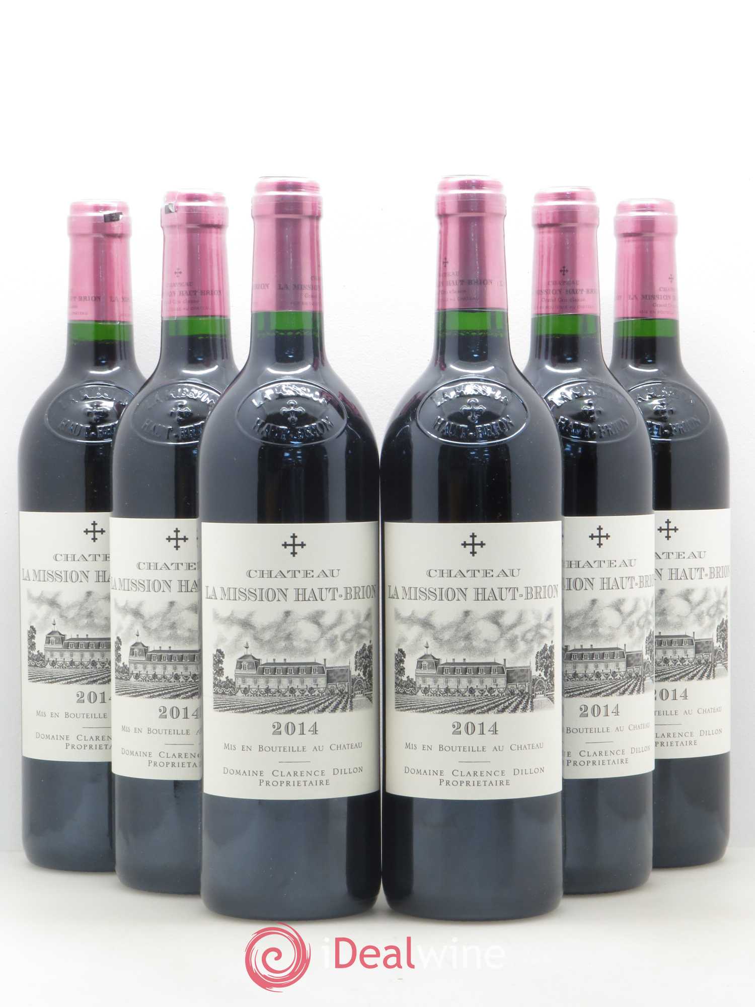 Château la Mission Haut-Brion Cru Classé de Graves 2014 - Lot de 6 bouteilles - 0