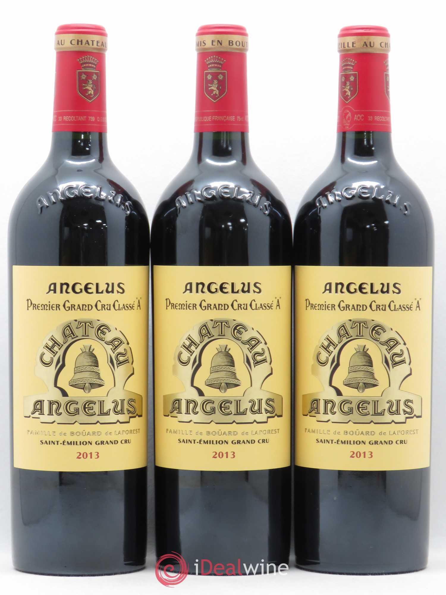 Château Angélus 1er Grand Cru Classé A 2013 - Lot de 6 bouteilles - 1