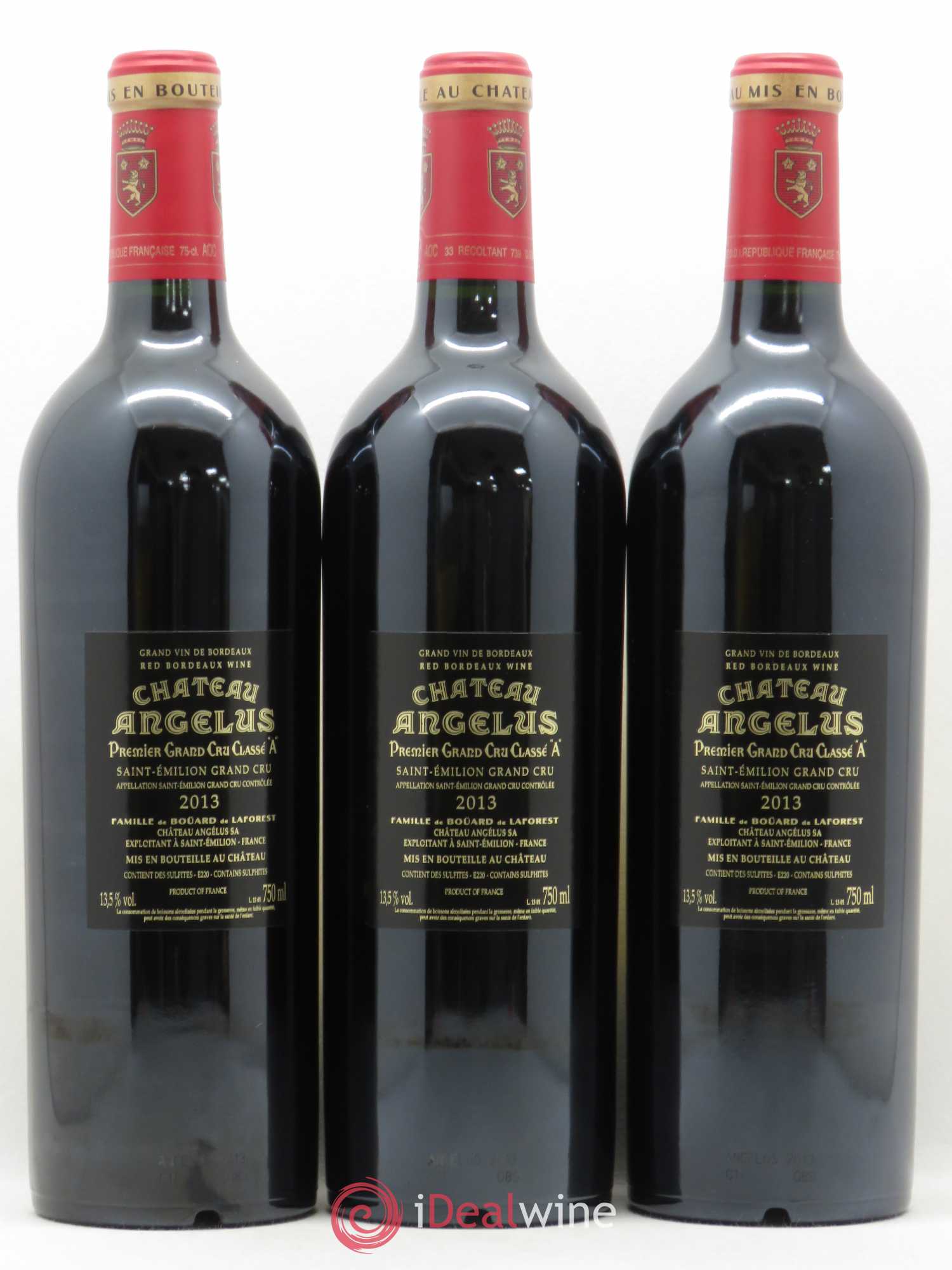 Château Angélus 1er Grand Cru Classé A 2013 - Lot de 6 bouteilles - 2