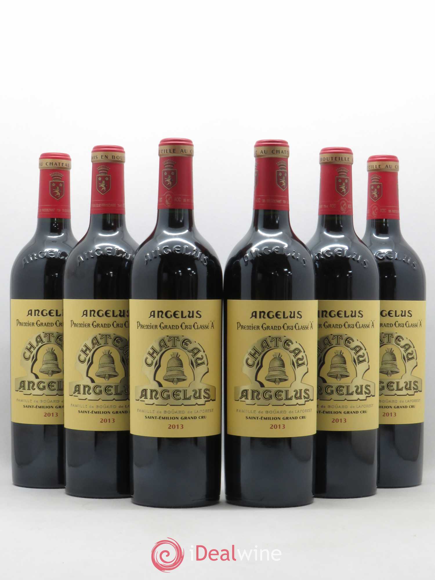 Château Angélus 1er Grand Cru Classé A 2013 - Lot de 6 bouteilles - 0