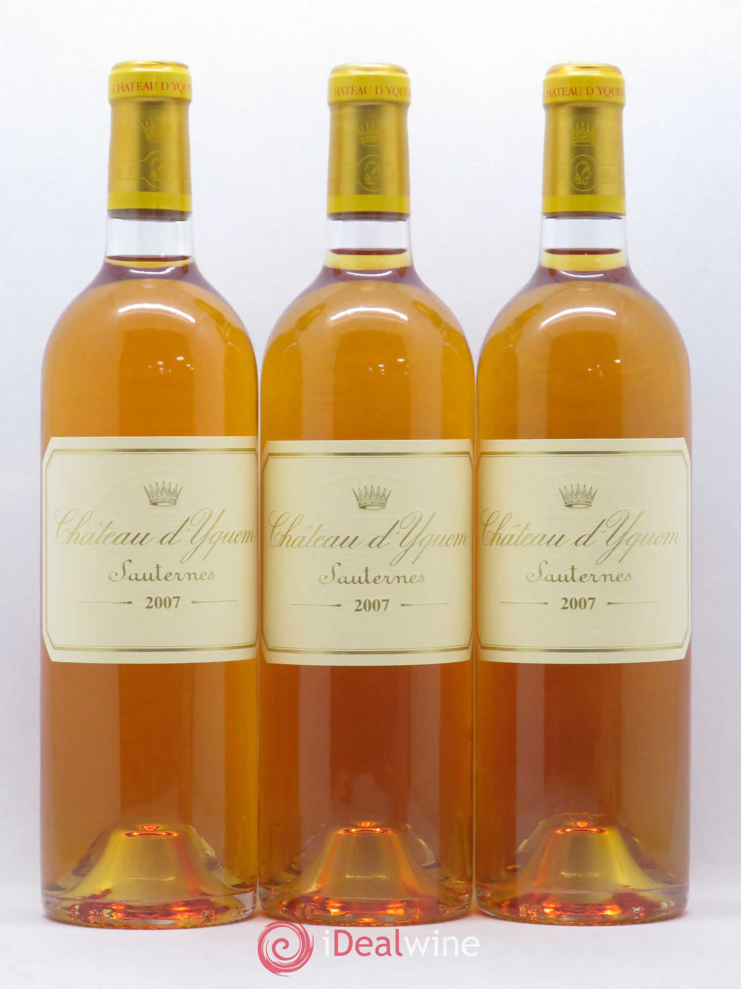 Château d' Yquem 1er Cru Classé Supérieur 2007 - Lotto di 6 bottiglie - 1