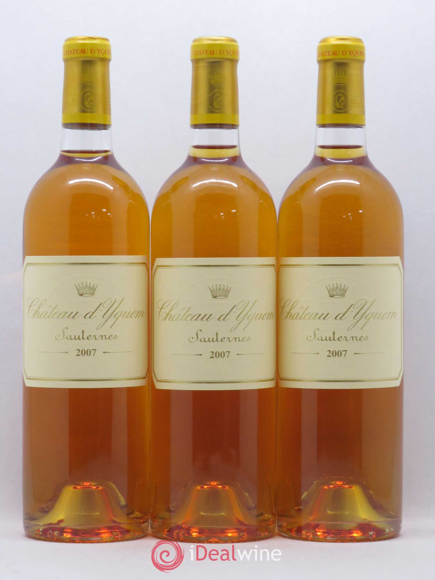 Château d' Yquem 1er Cru Classé Supérieur 2007 - Lotto di 6 bottiglie - 3