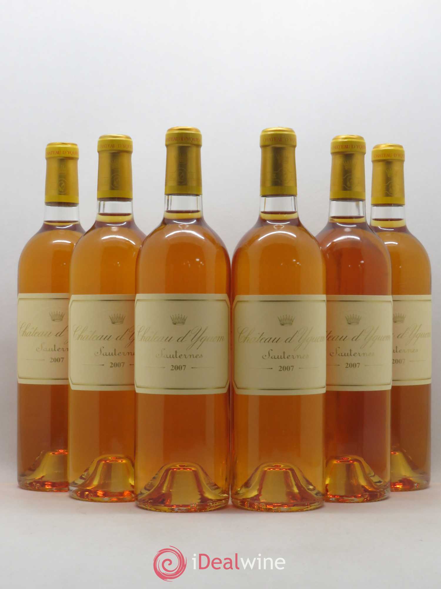 Château d' Yquem 1er Cru Classé Supérieur 2007 - Lotto di 6 bottiglie - 0