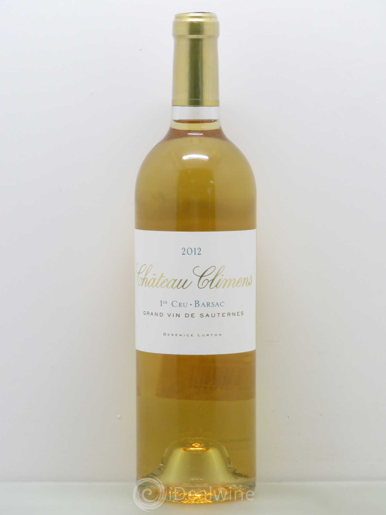 Château Climens 1er Grand Cru Classé 2012 - Lotto di 1 bottiglia - 0