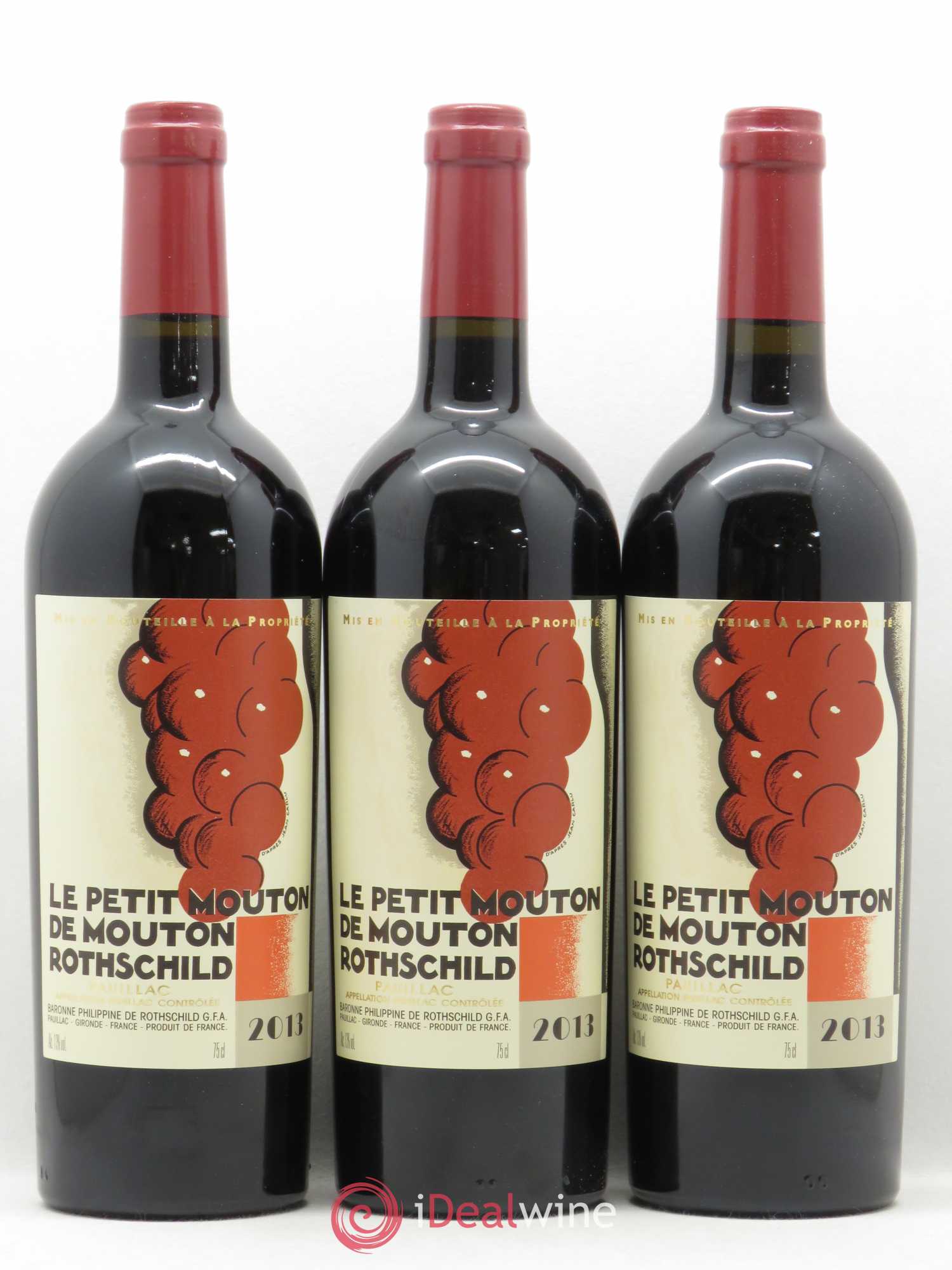 Petit Mouton Second Vin 2013 - Lot de 6 bouteilles - 1