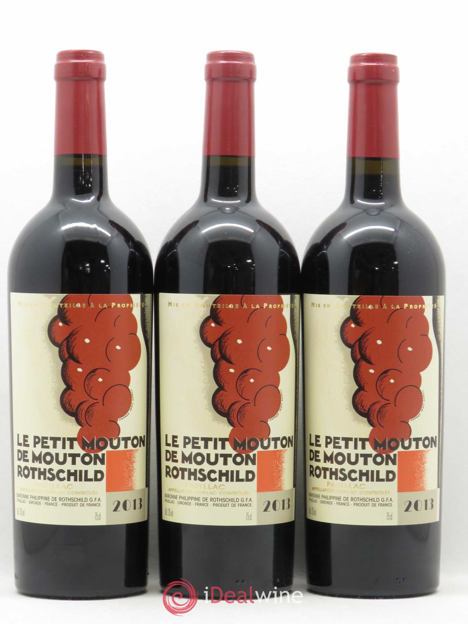 Petit Mouton Second Vin 2013 - Lot de 6 bouteilles - 3