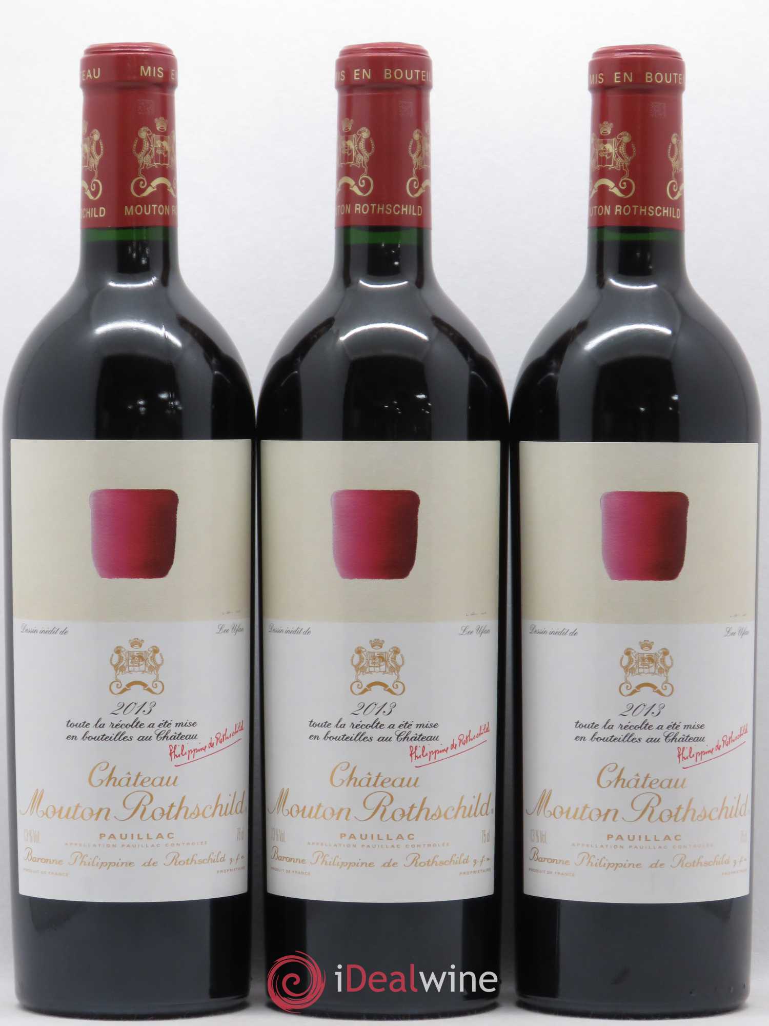 Château Mouton Rothschild 1er Grand Cru Classé 2013 - Lot de 6 bouteilles - 3