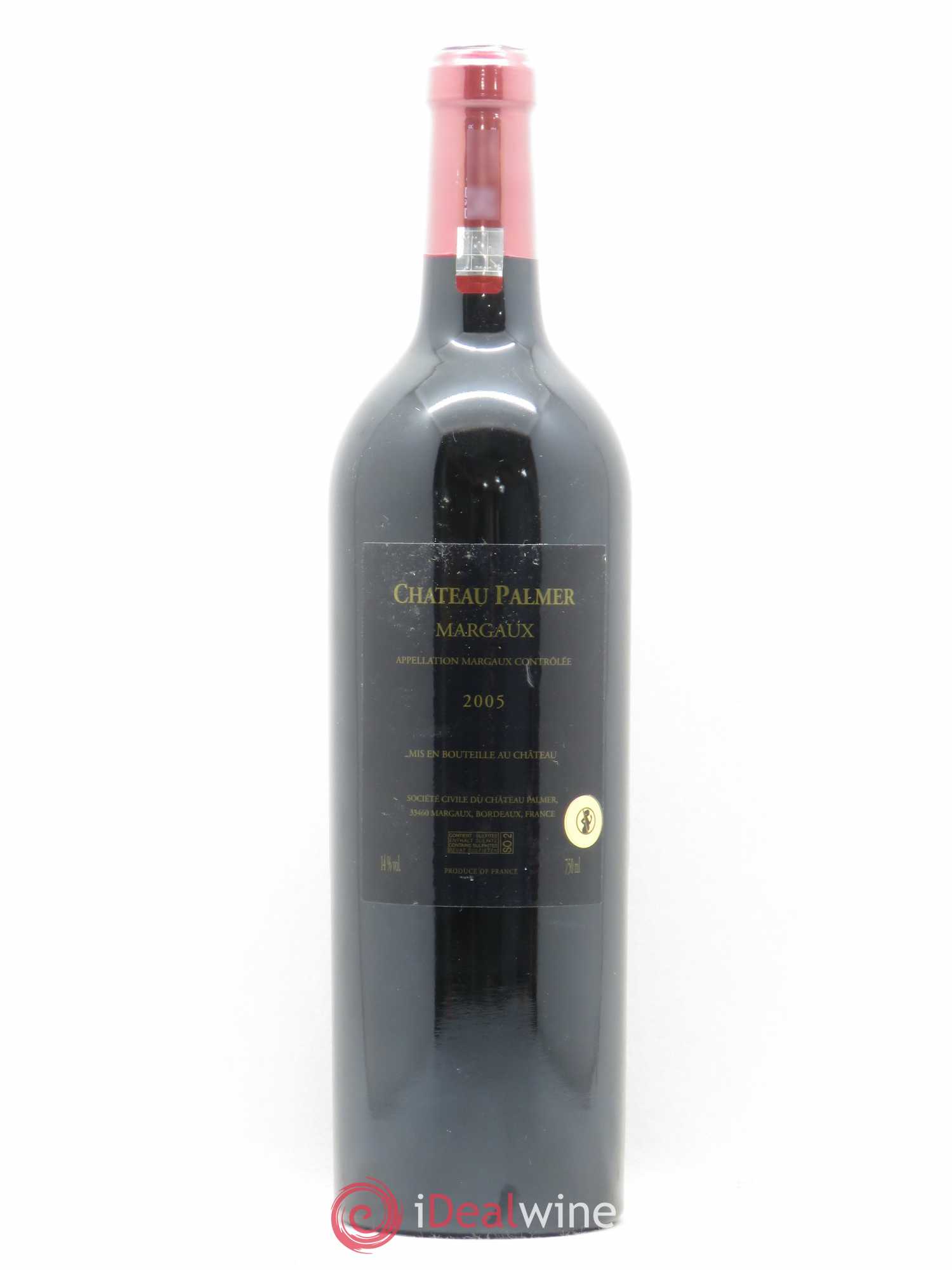 Château Palmer 3ème Grand Cru Classé 2005 - Lot de 1 bouteille - 1