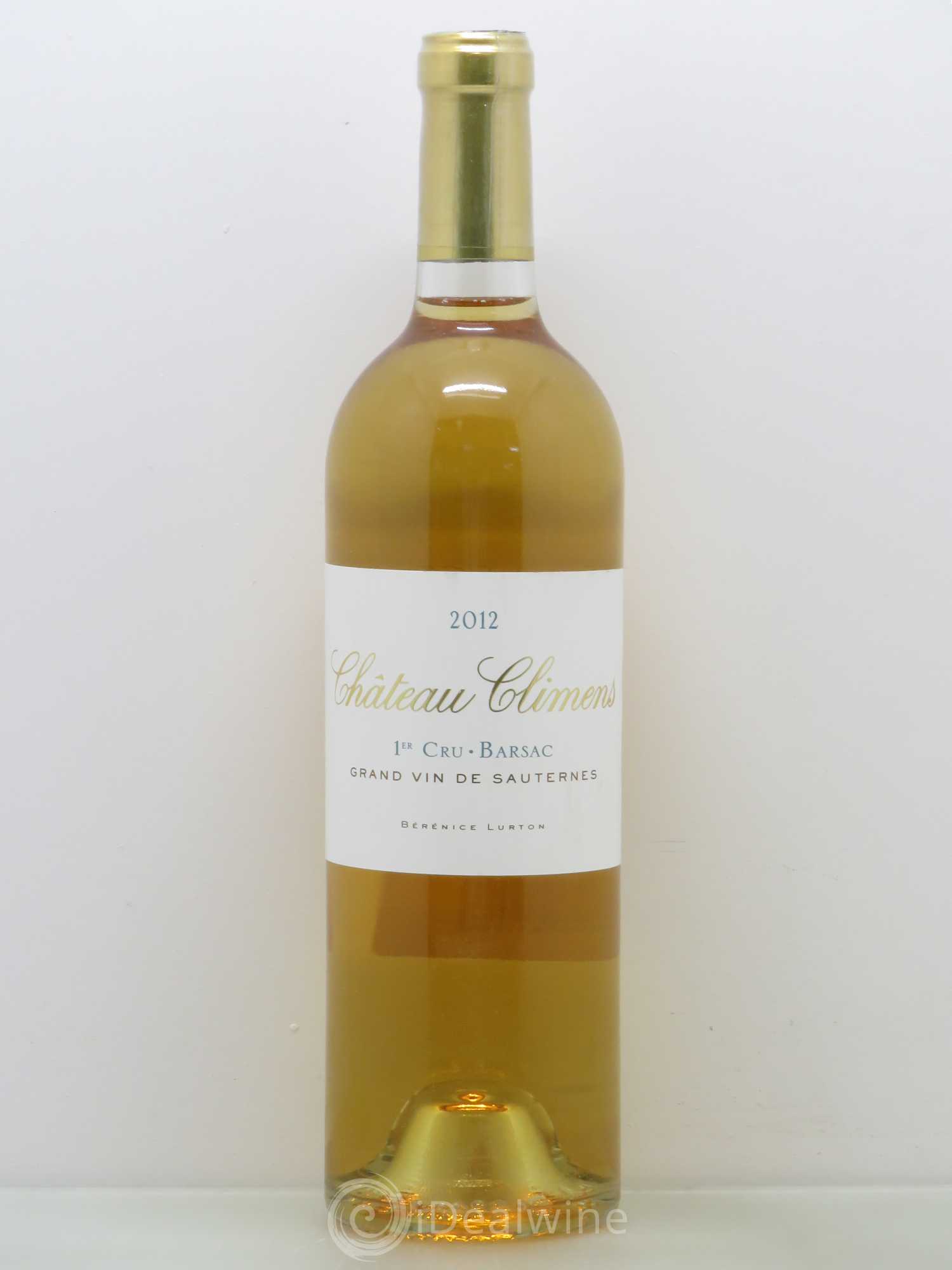 Château Climens 1er Grand Cru Classé 2012 - Lotto di 1 bottiglia - 0