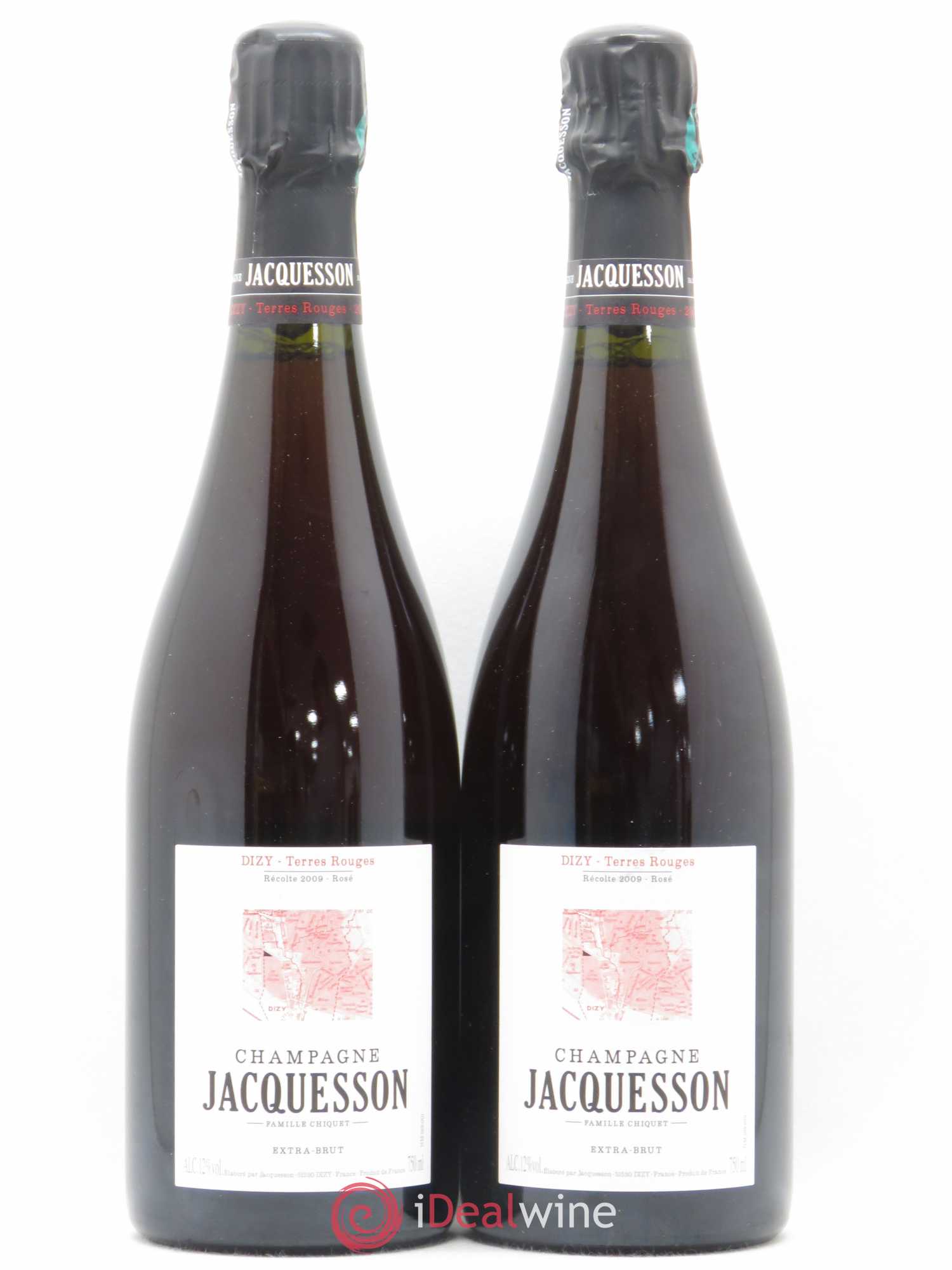 Dizy Terres Rouges Jacquesson 2009 - Lotto di 2 bottiglie - 0